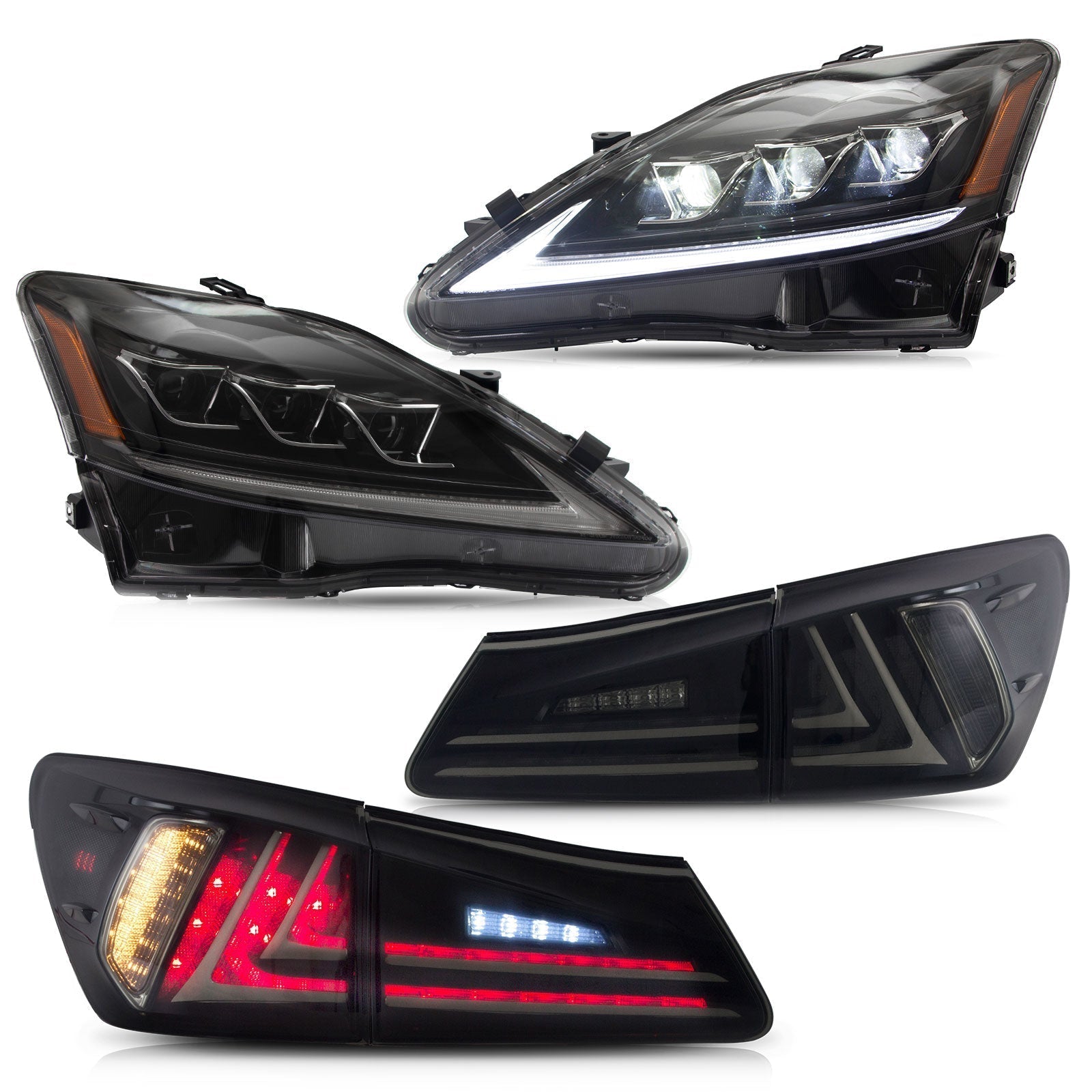 LED Headlights & Tail Lights for Lexus IS250 IS350 ISF 2006–2013