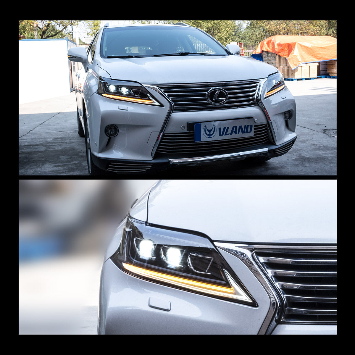 LED Headlights for Lexus RX 270 350 450h 2013–2015