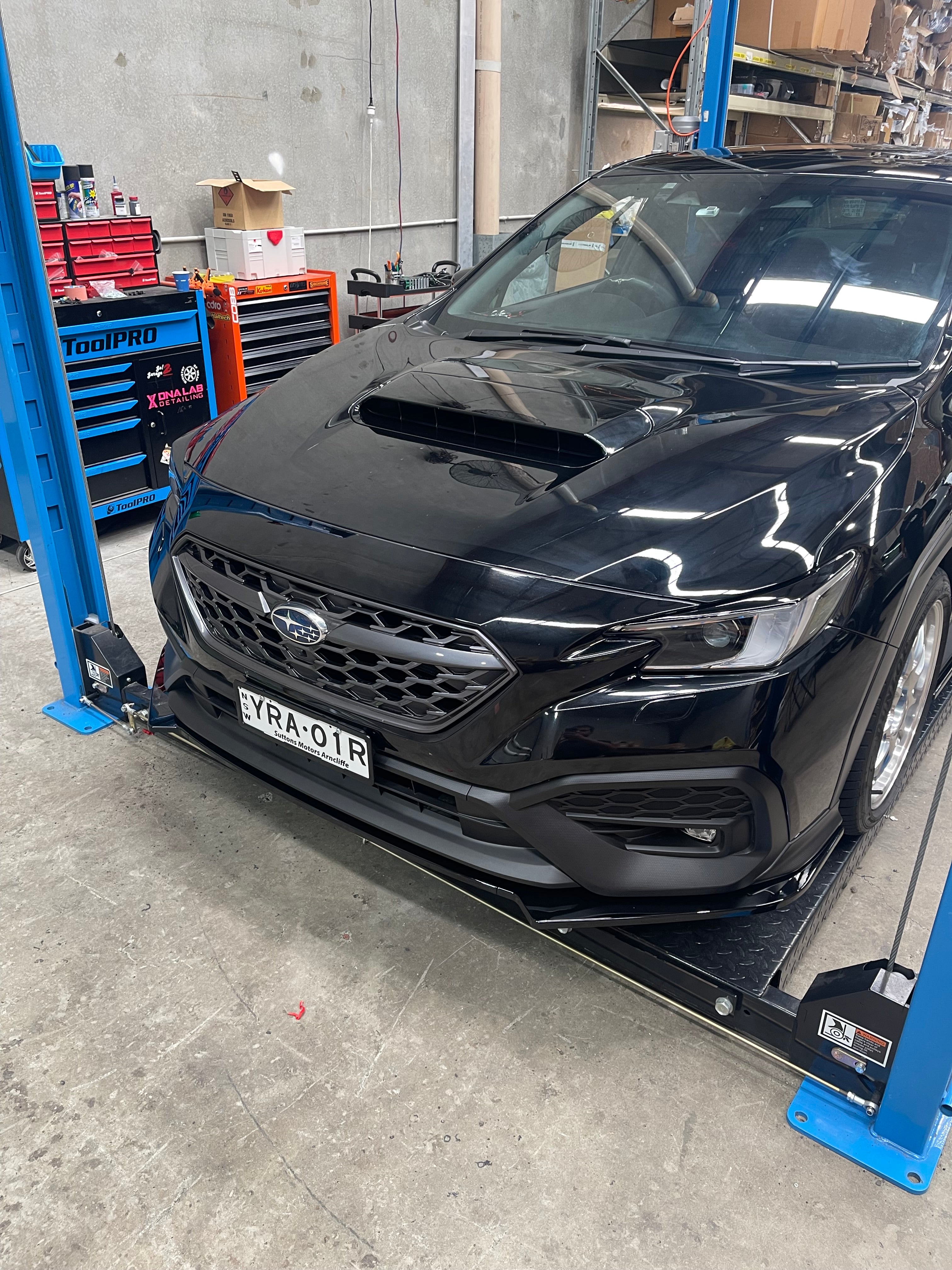 STI Style Full Bodykit For Subaru WRX VB 2022+ (Gloss Black)