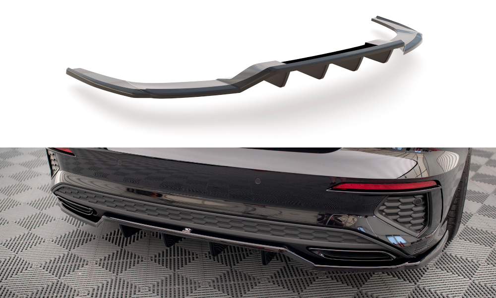 Maxton Design Central Rear Splitter Audi S3 8Y Sportback