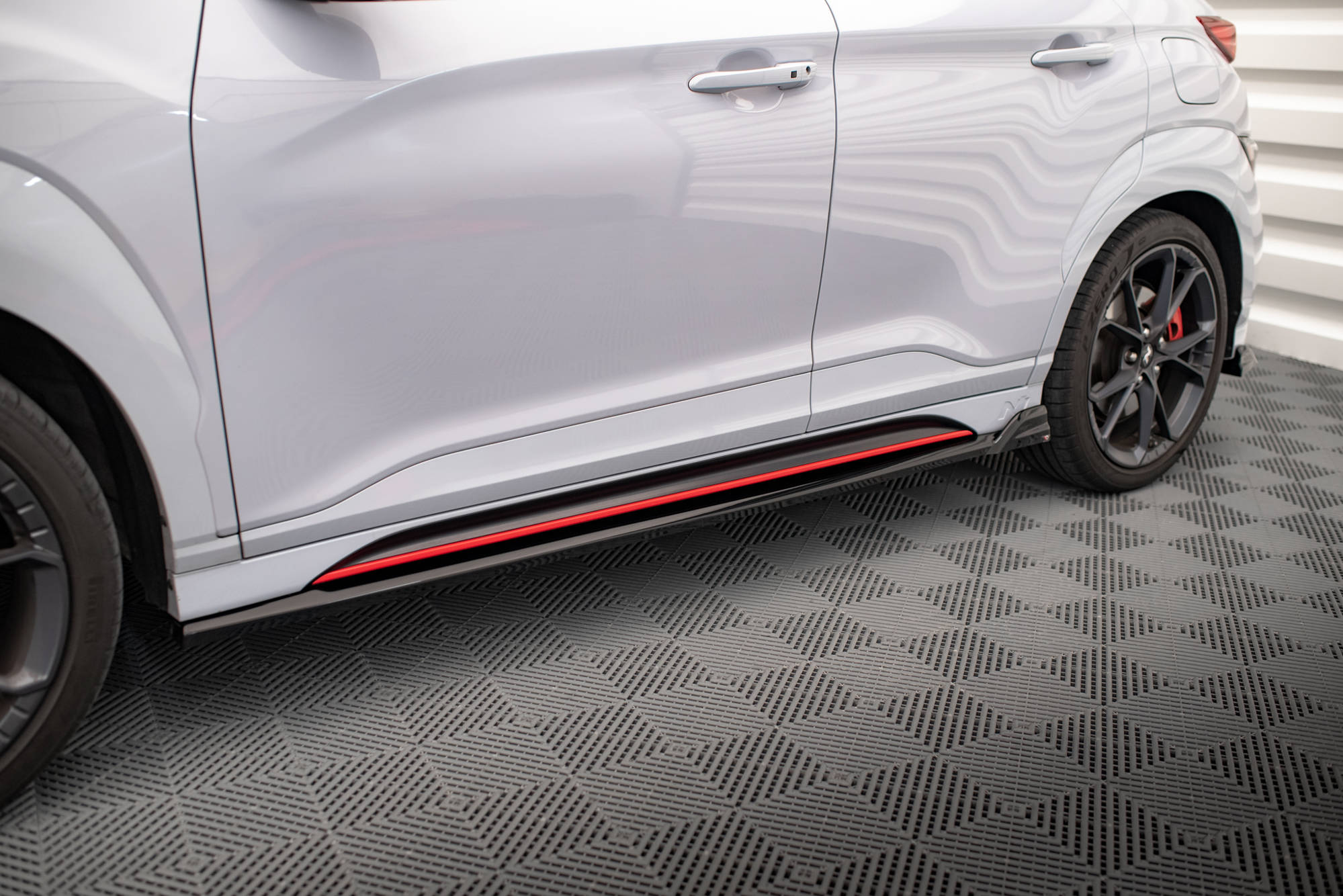 Maxton Design Side Skirts Diffusers V.2 Hyundai Kona N Mk1