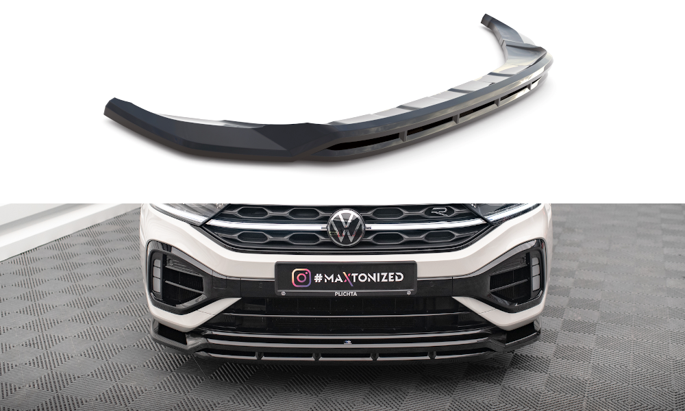 Maxton Design Front Lip V.1 Volkswagen T-Roc R / R-Line Mk1 Facelift