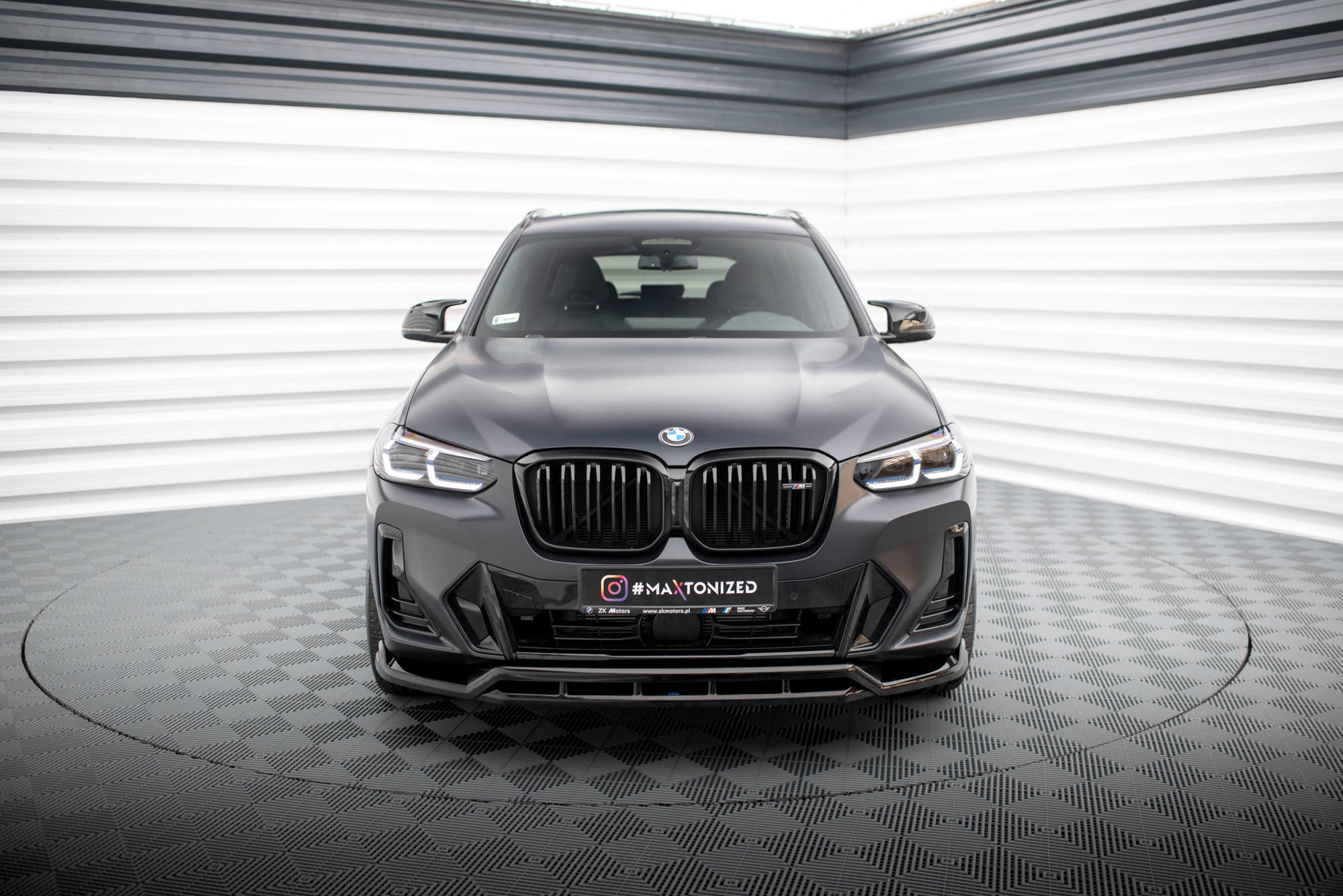 Maxton Design Front Splitter BMW X3 M-Pack G01 Facelift / iX3 M-Pack G08 Facelift
