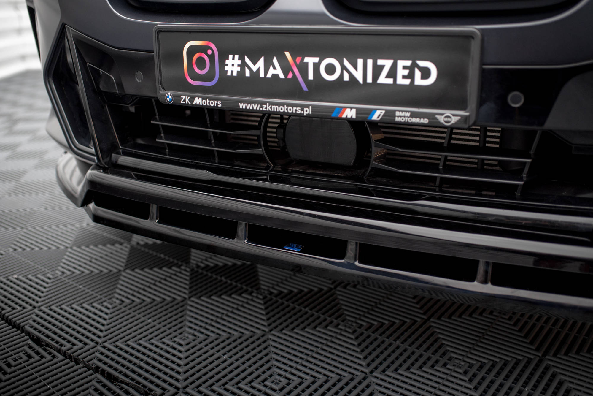 Maxton Design BMW X3 M-Pack G01 / iX3 M-Pack G08 Front Splitter (Facelift)