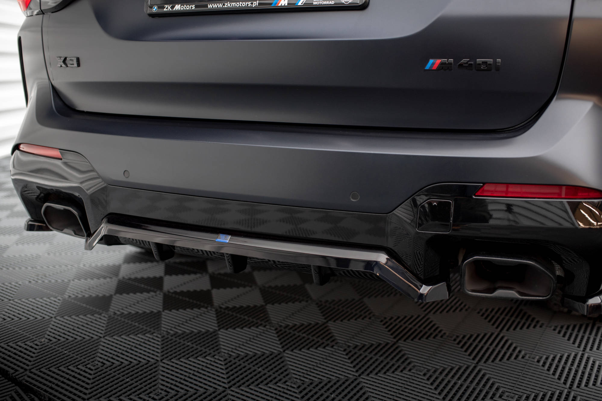 Maxton Design BMW X3 M-Pack G01 Rear Diffuser (Facelift)