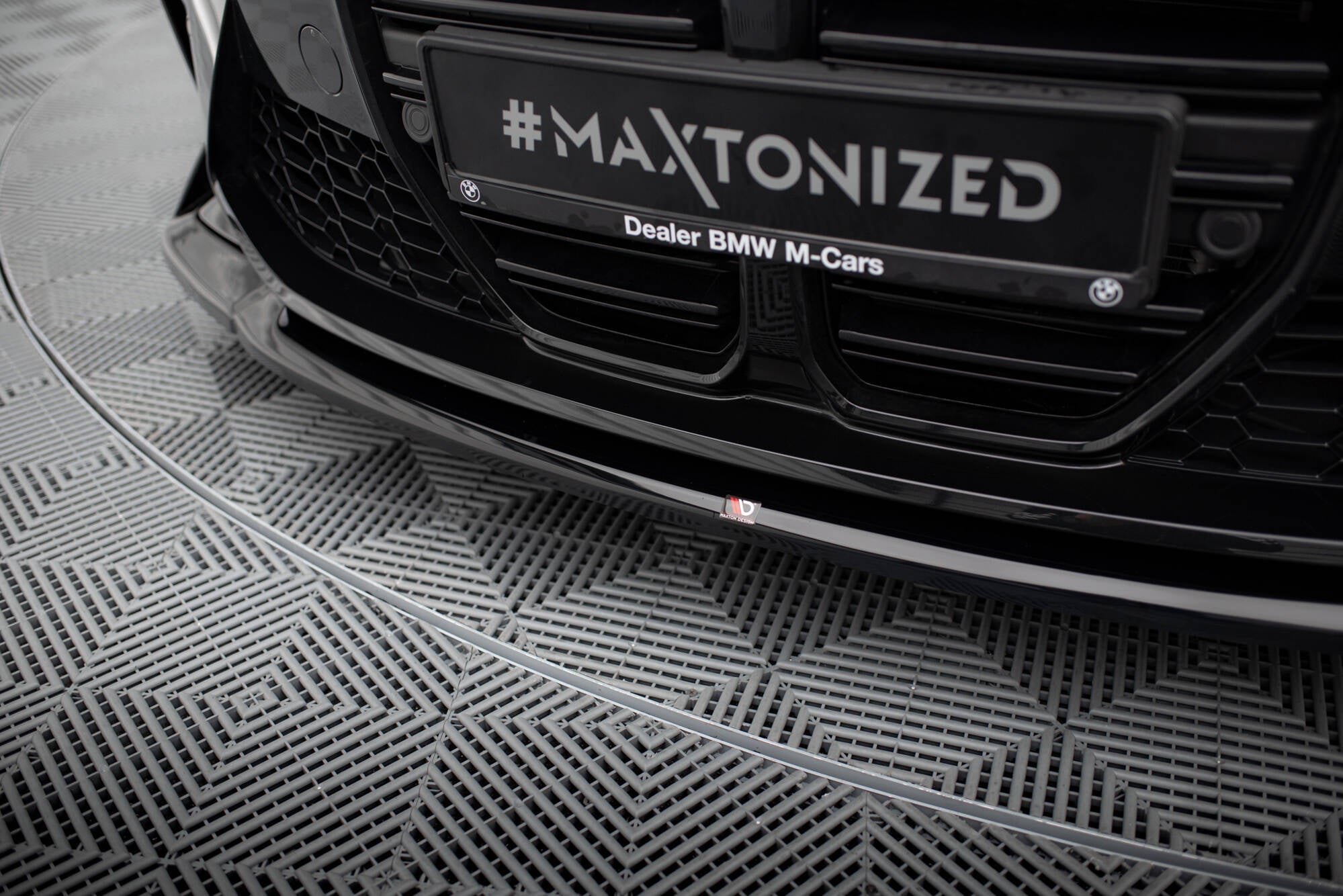 Maxton Design Front Splitter V.4 CSL Look BMW M4 G82 / M3 G80