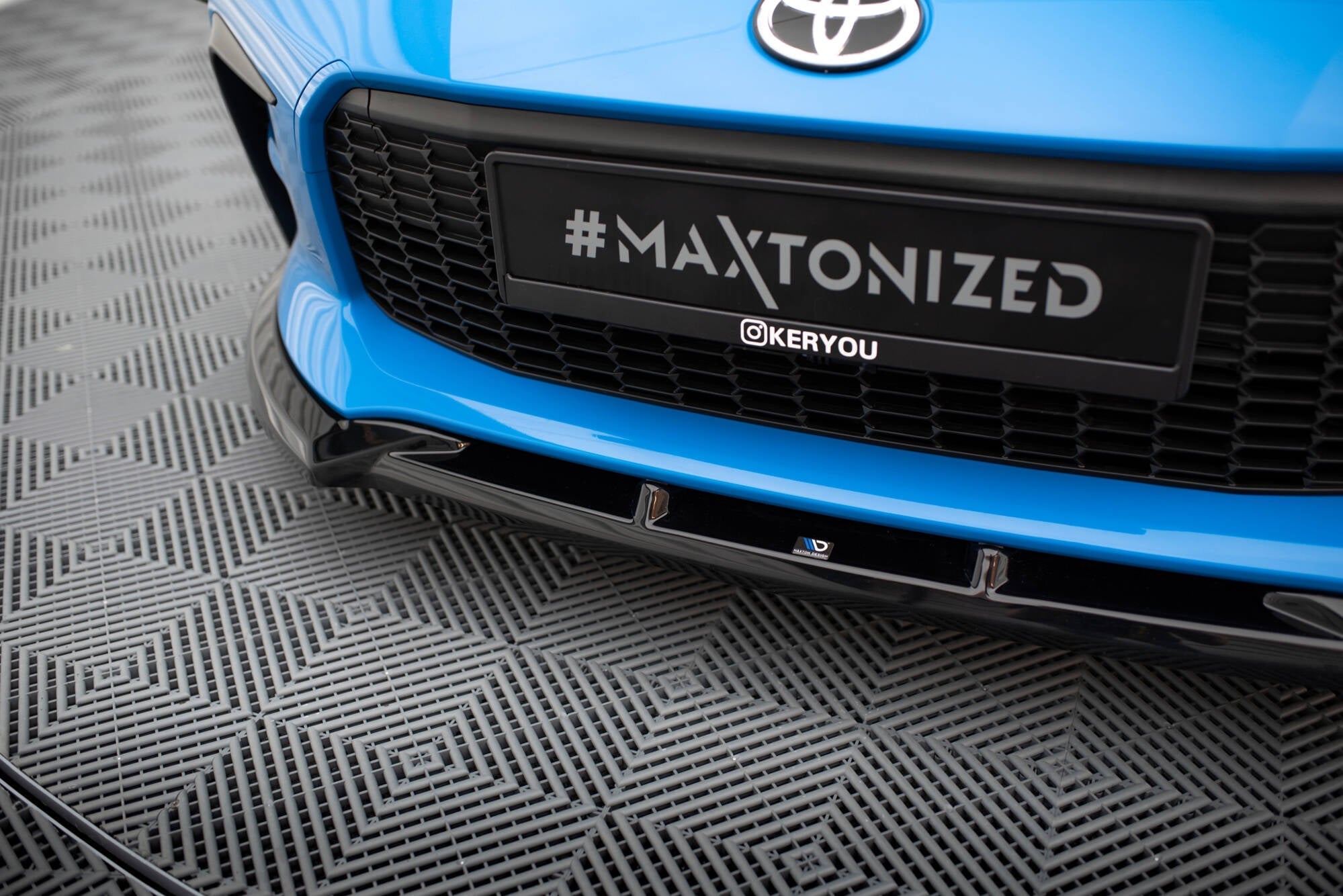 Maxton Design Toyota GR86 Mk1 Front Splitter V1
