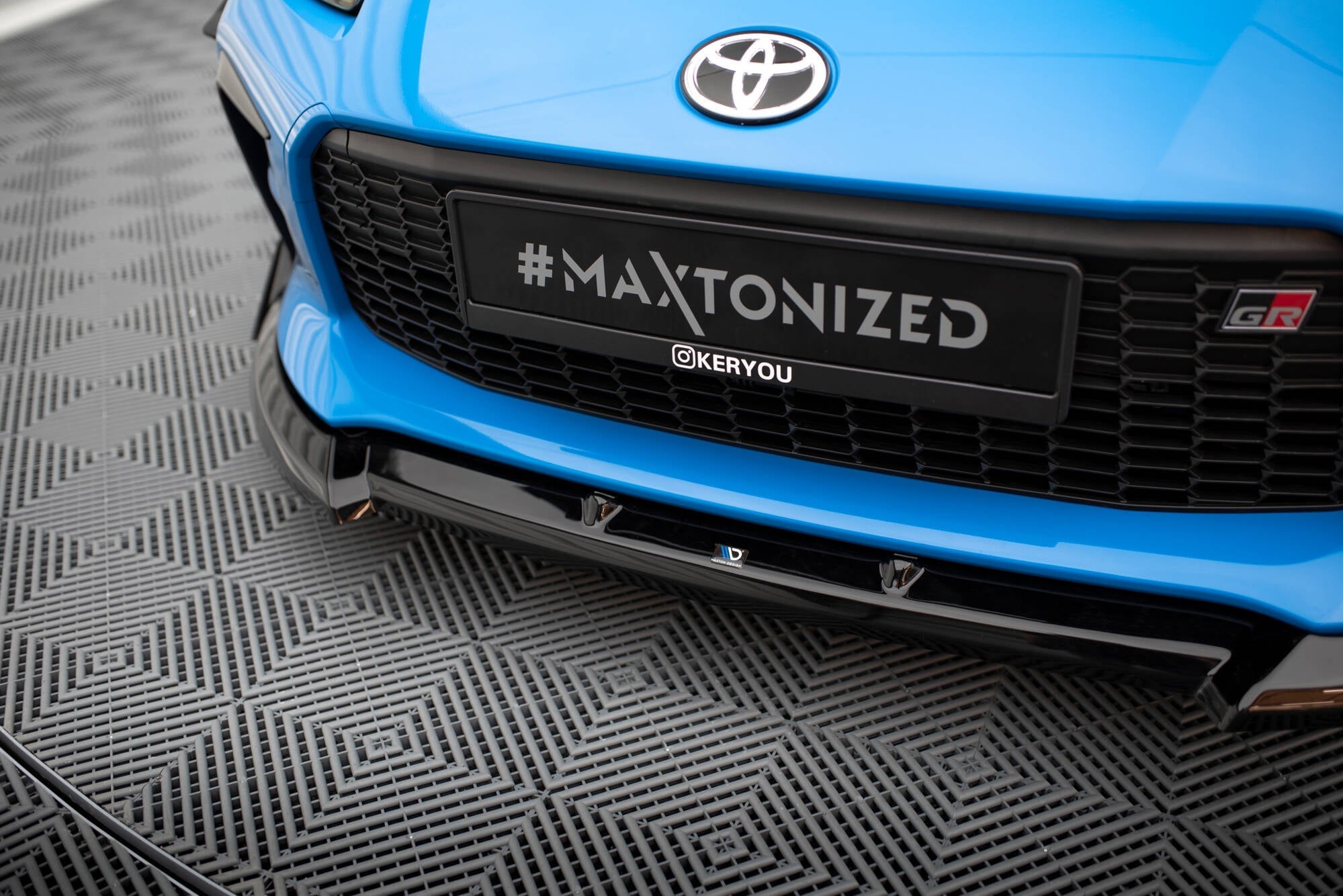 Maxton Design Toyota GR86 Mk1 Front Splitter V3