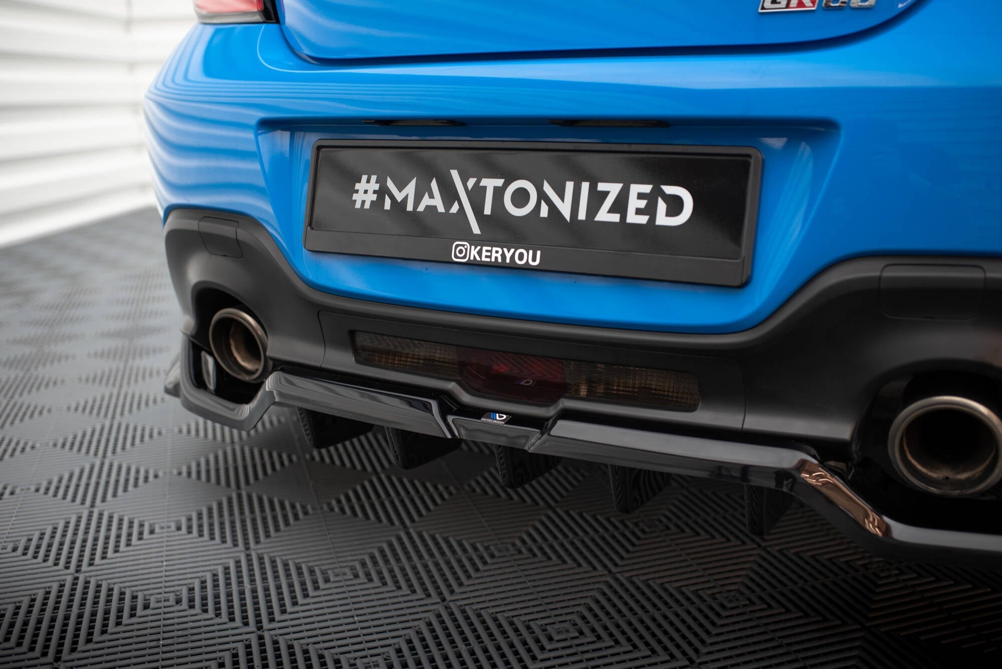 Maxton Design Toyota GR86 Mk1 Rear Diffuser V3