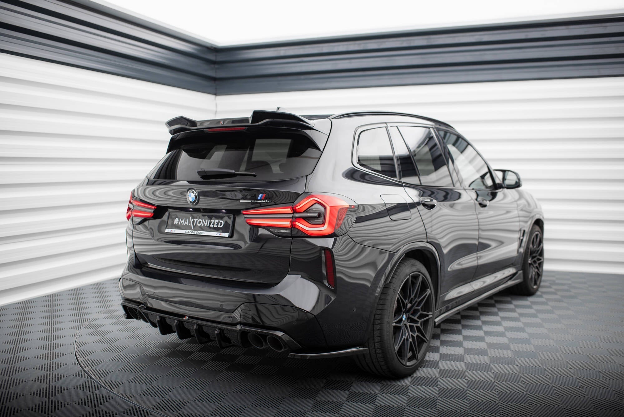 Maxton Design BMW X3 M F97 Spoiler Cap (Facelift)
