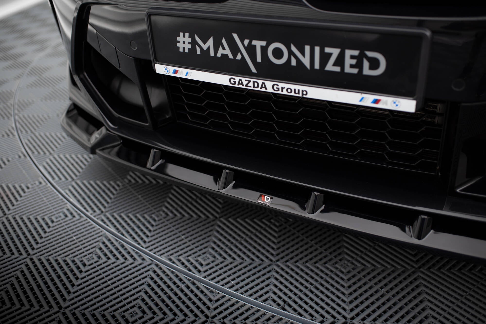 Maxton Design BMW X3 M F97 Front Splitter V1 (Facelift)