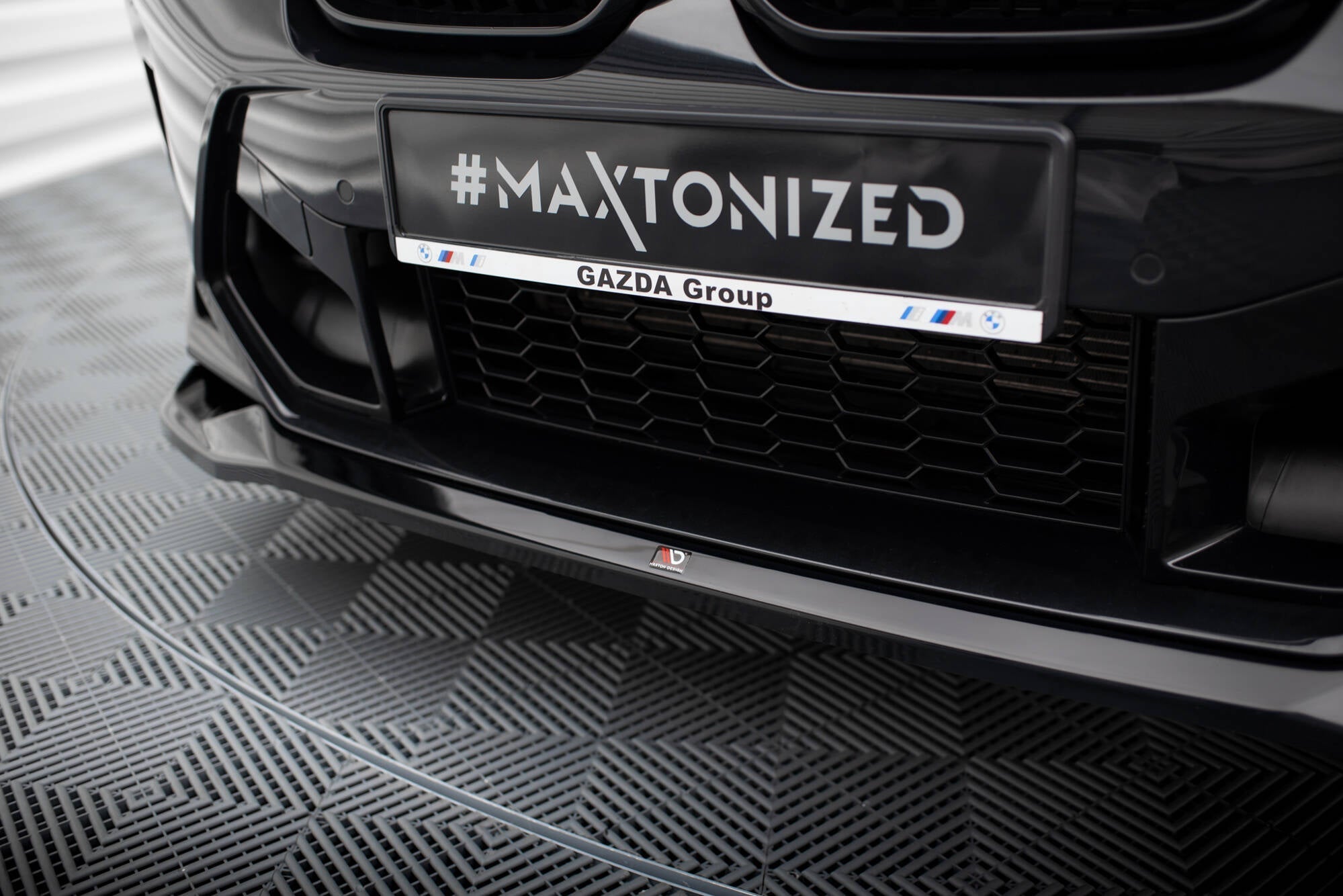 Maxton Design BMW X3 M F97 Front Splitter V2 (Facelift)