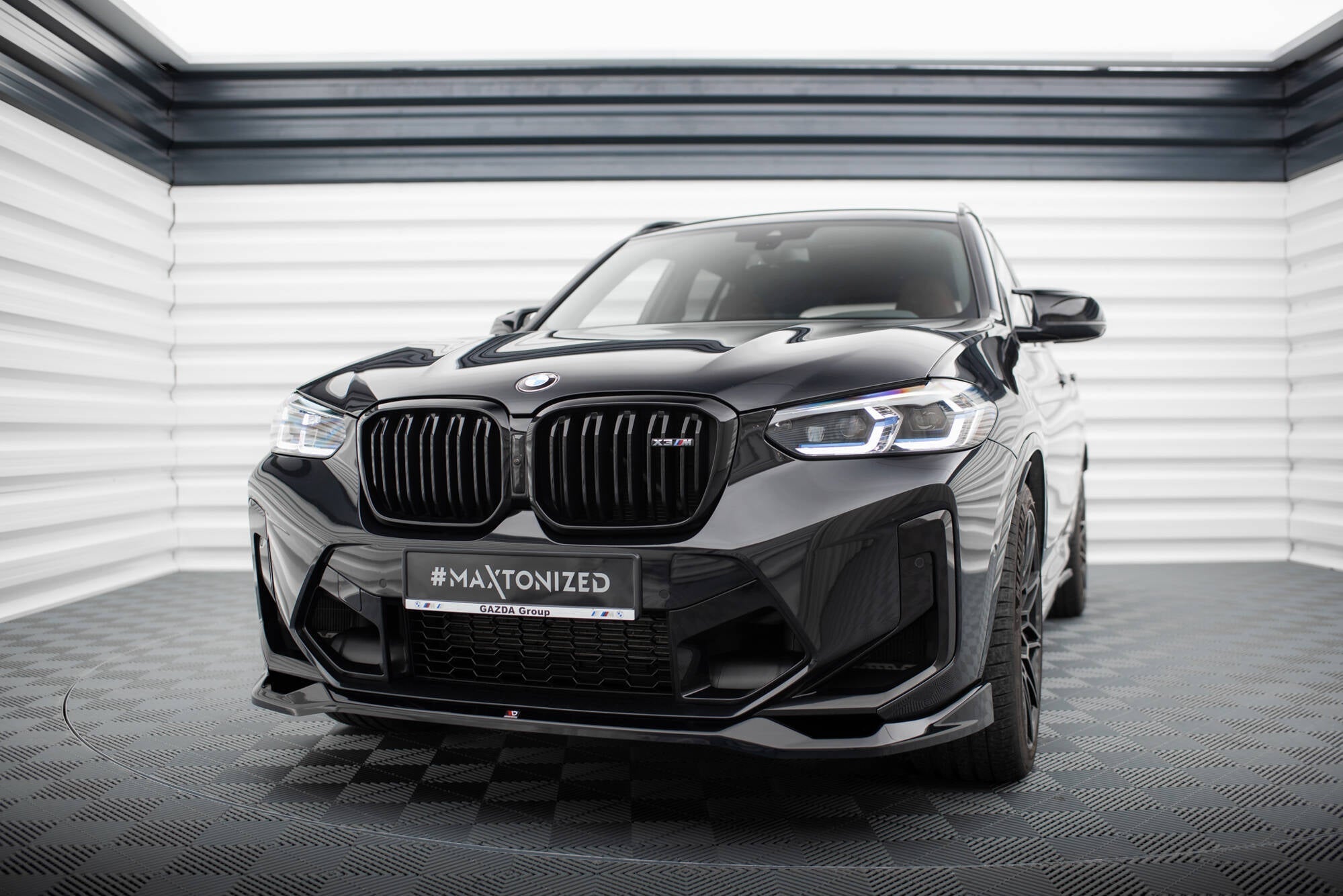 Maxton Design BMW X3 M F97 Front Splitter V2 (Facelift)