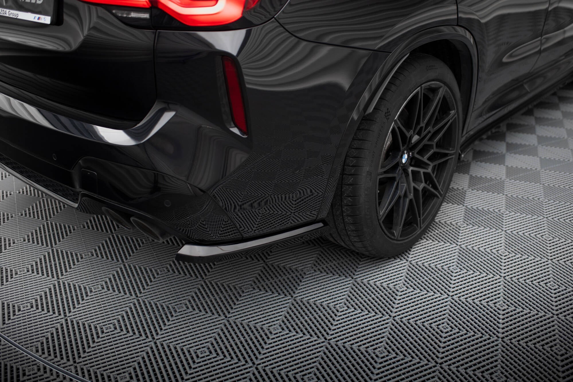 Maxton Design BMW X3 M F97 Rear Side Splitters V1 (Facelift)