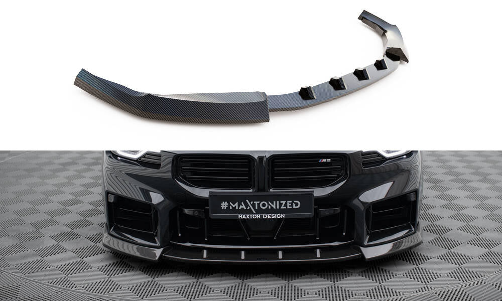 Maxton Carbon Fiber Front Splitter V2 BMW M2 G87