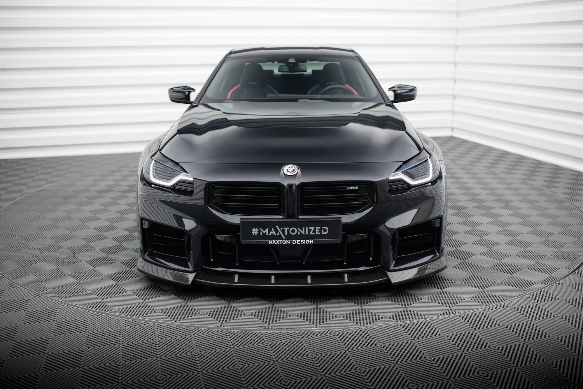 Maxton Carbon Fiber Front Splitter V2 BMW M2 G87