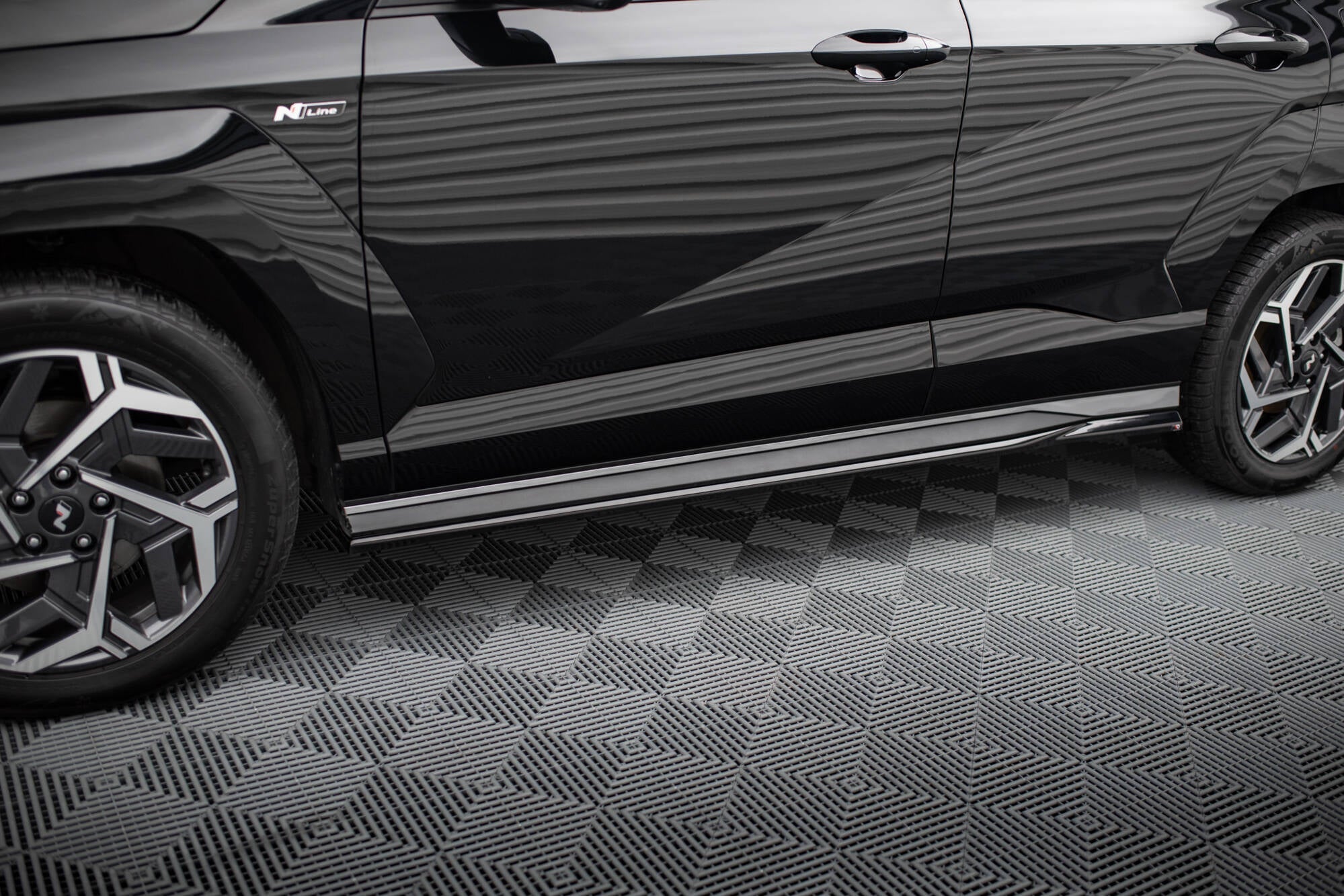 Maxton Design Side Skirts Diffusers Hyundai Kona N-line Mk2