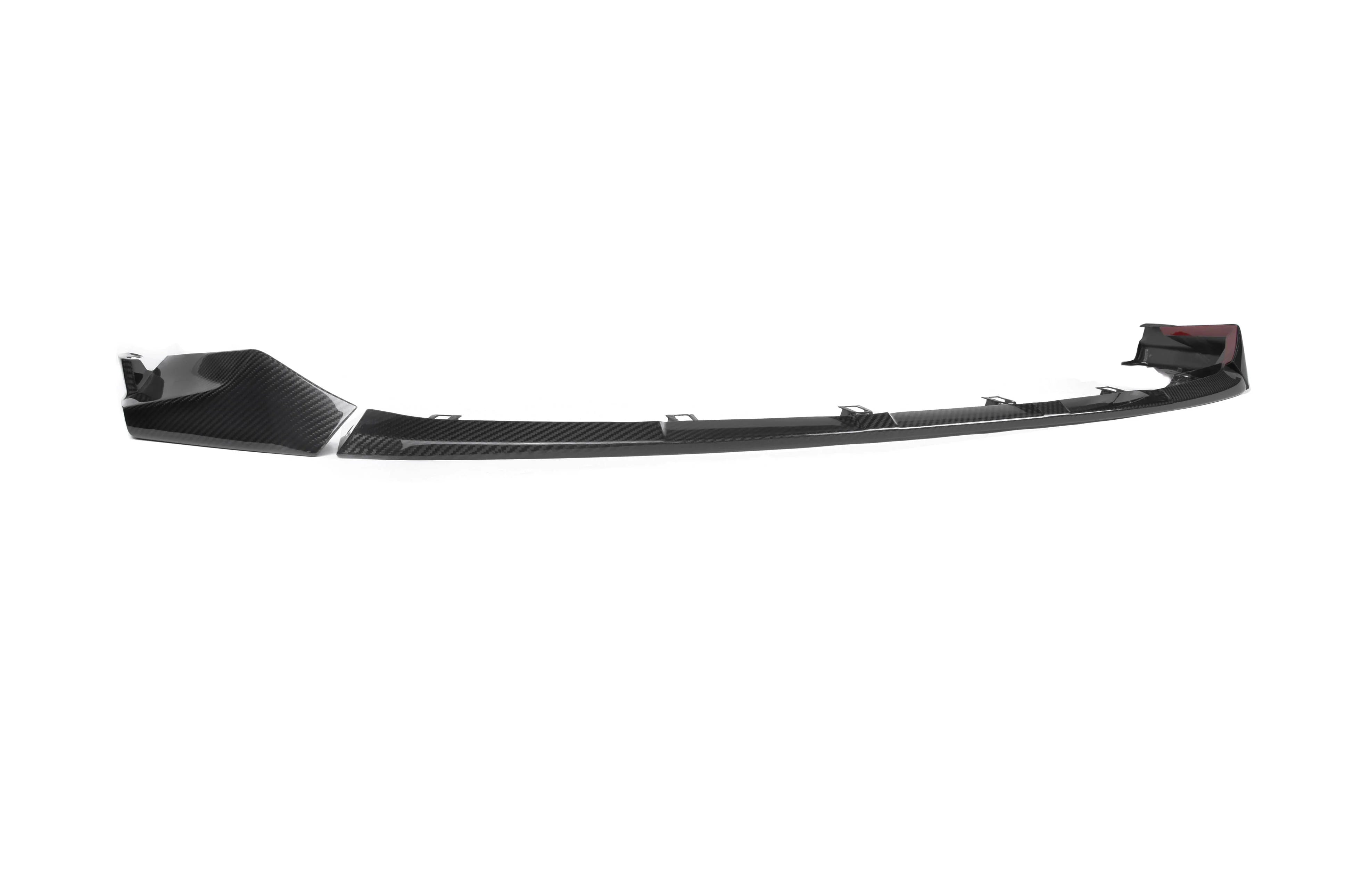 M Performance Style Front Lip Splitter in Pre Pegged Carbon For M3 G80-G81 / M4 G82-G83 20+