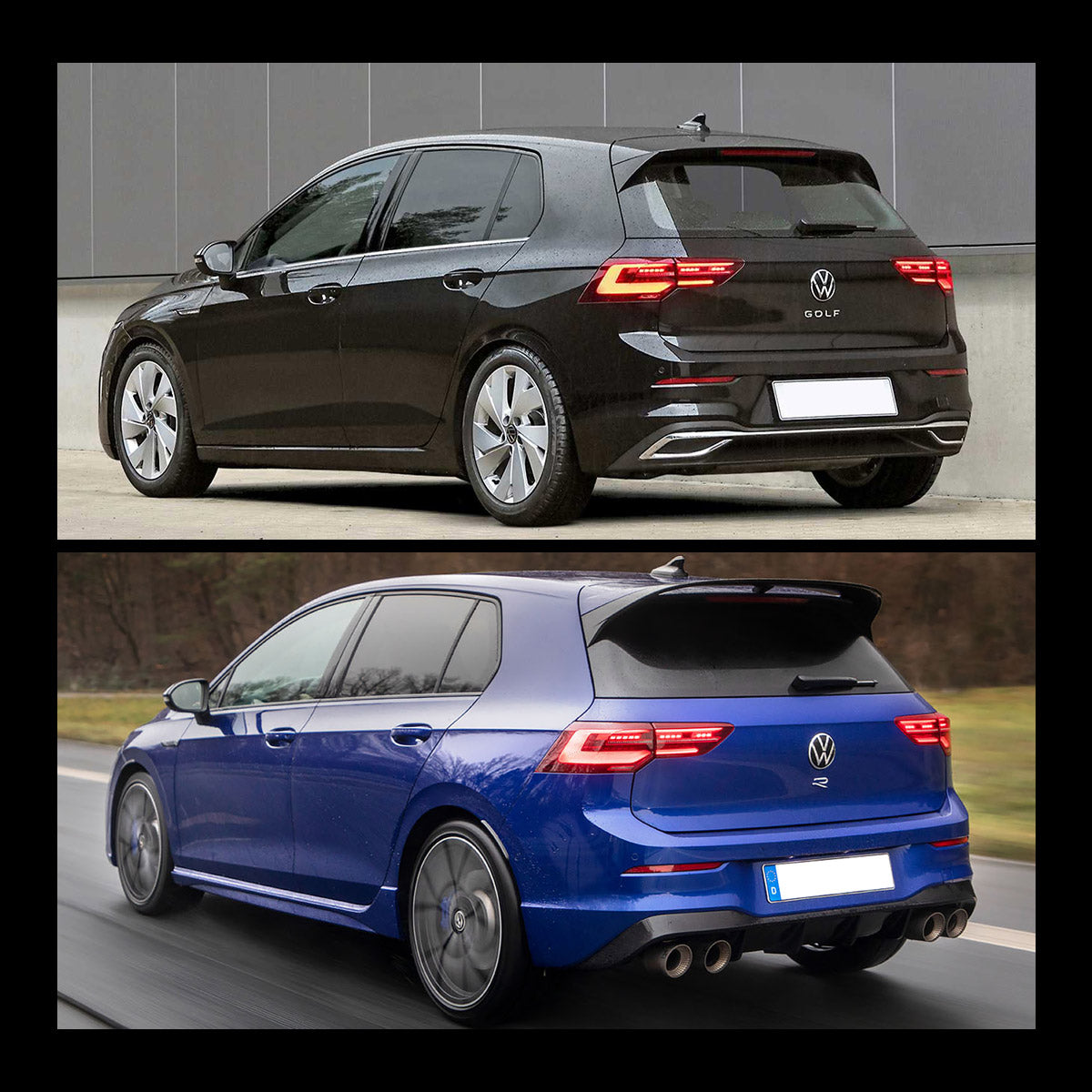 Volkswagen Golf MK8 LED Tail Lights 2020–2023