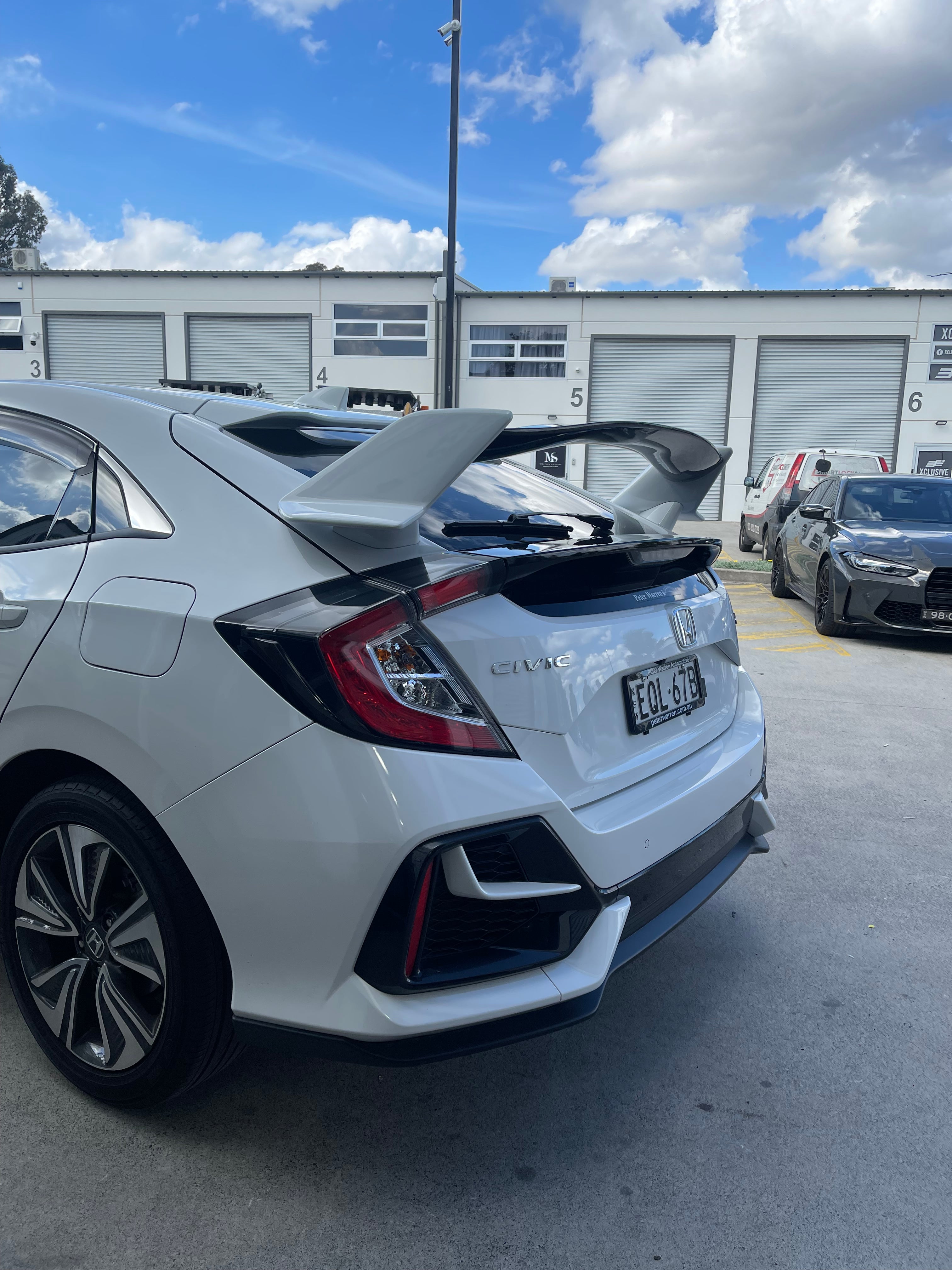 Honda Civic Type R Style ABS Spoiler for Hatchback FK4/FK5/FK7