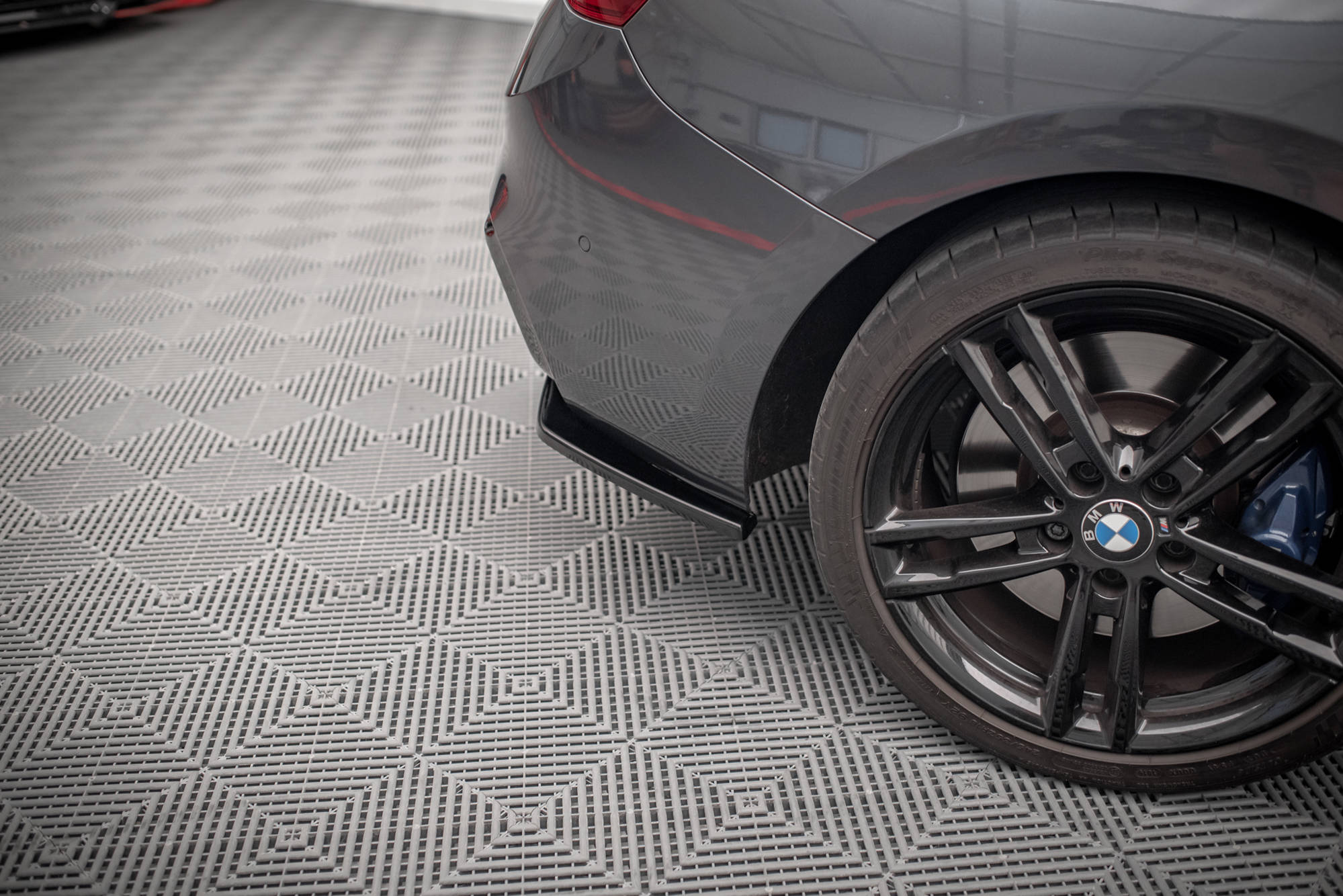 Maxton Design BMW 1 F20 M-power Rear Side Splitters (Facelift)