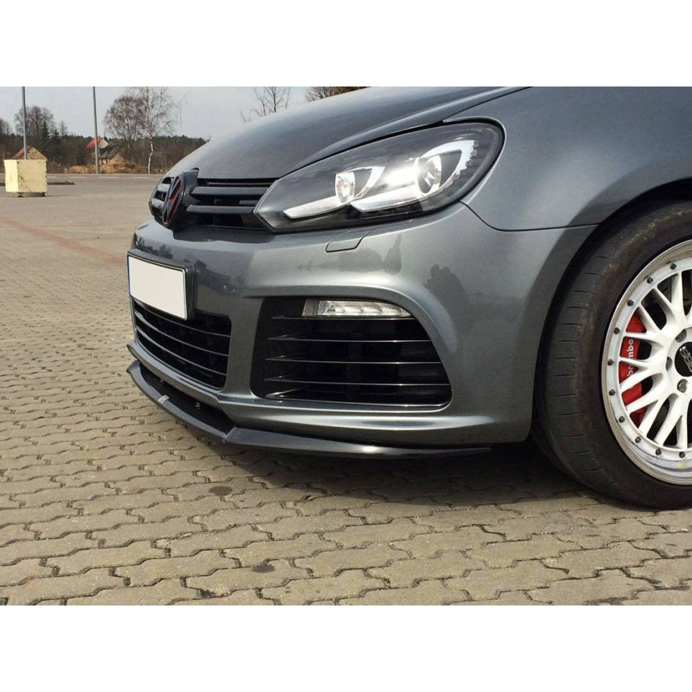 Maxton Design Front Splitter Cupra Style VW Golf Mk6 R Front Lip