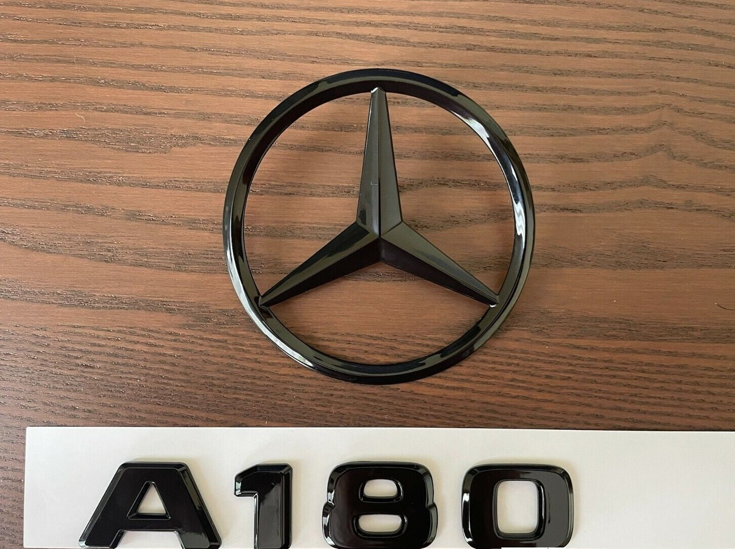 Mercedes A Class A180 Gloss Black Badges