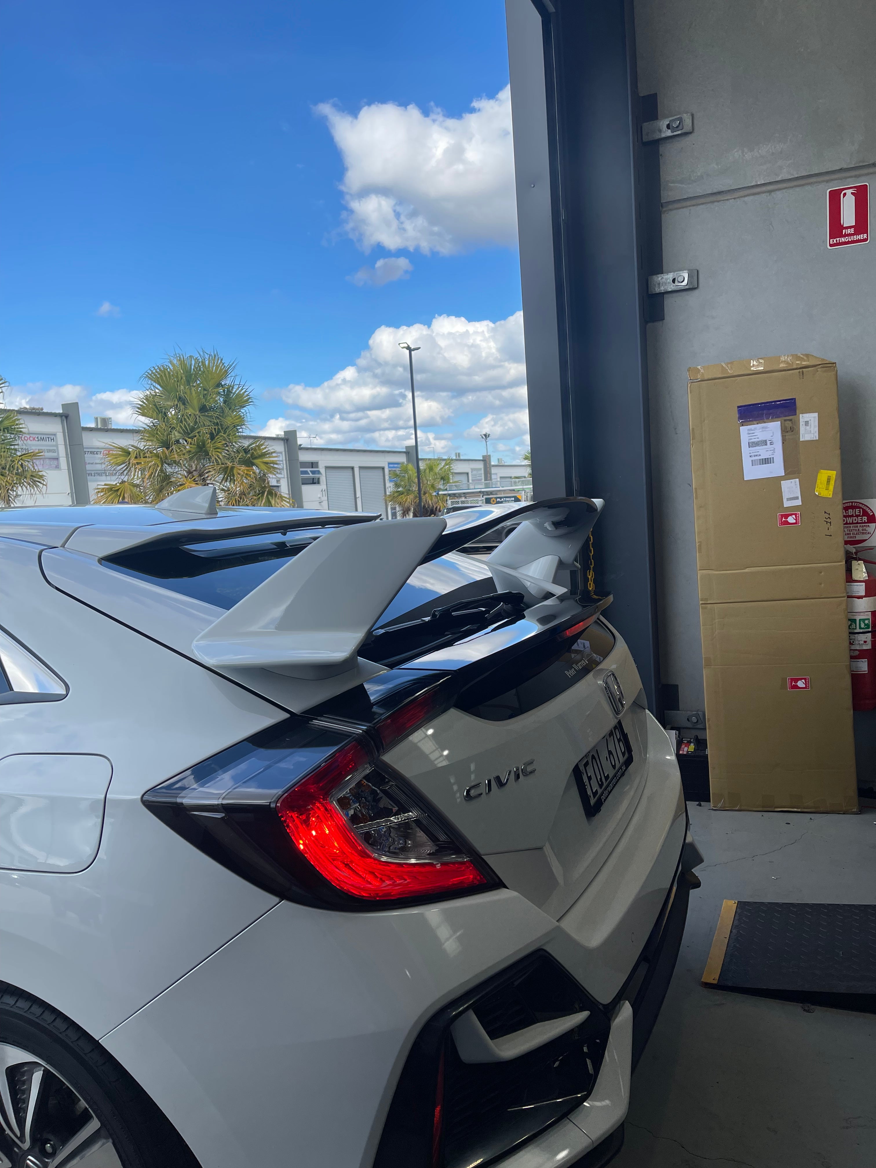 Honda Civic Type R Style ABS Spoiler for Hatchback FK4/FK5/FK7