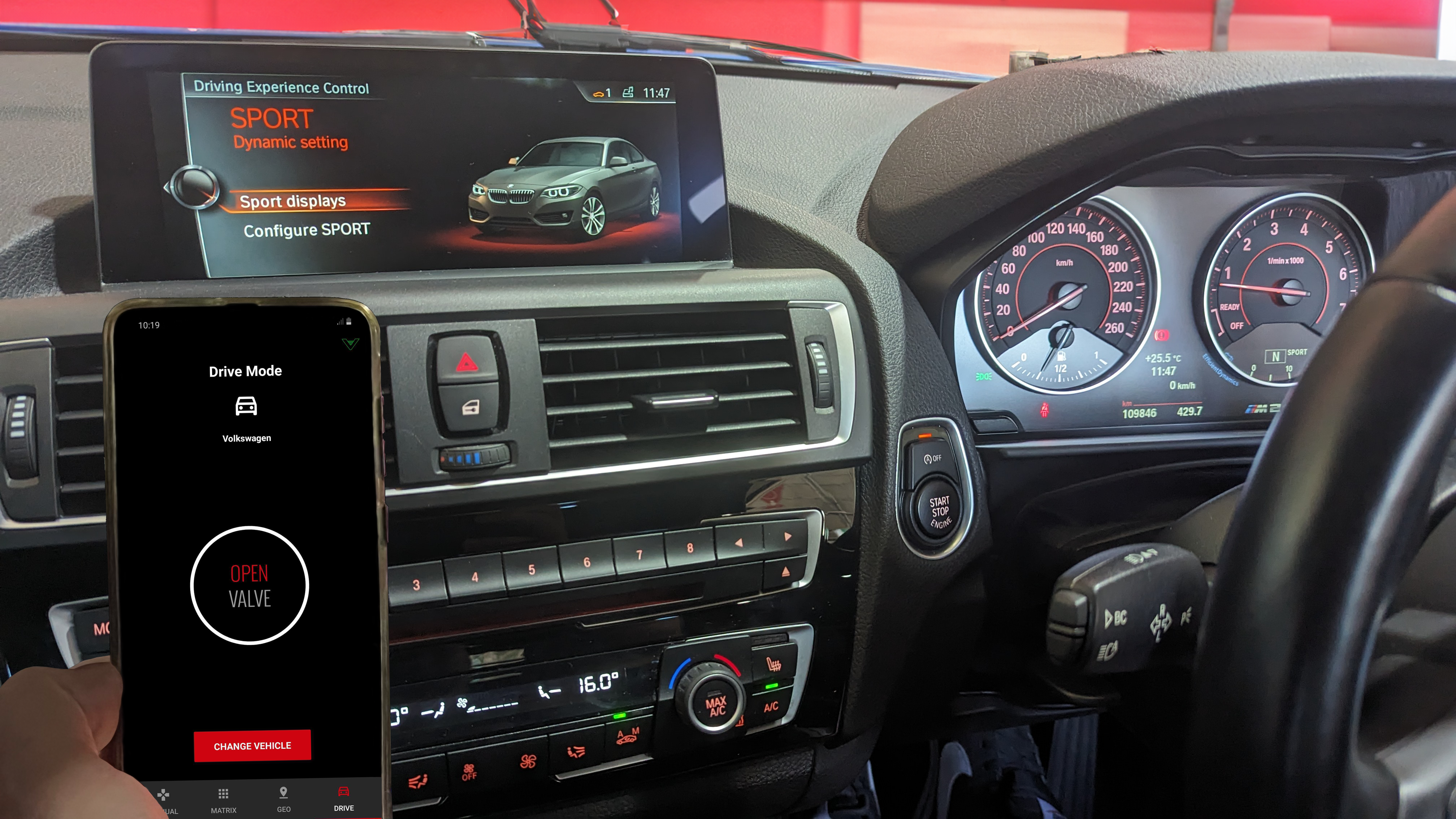 BMW F Series and Supra A90 OEM Drive Mode Factory Control 4 pin Harness