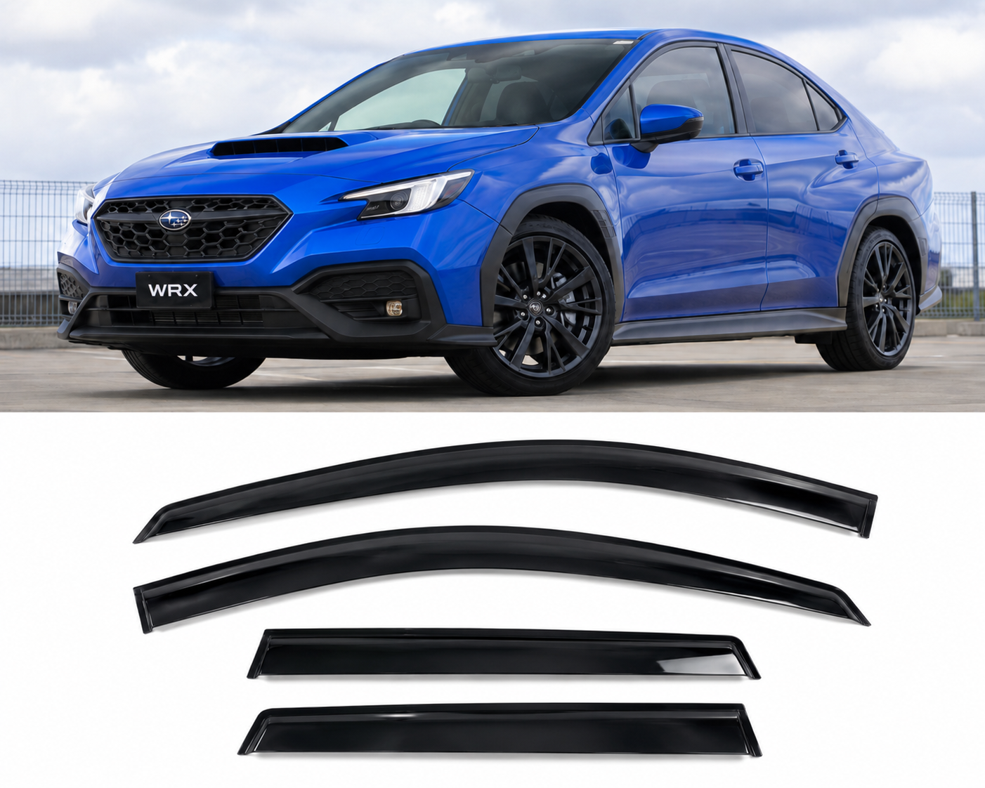 Weather Shield / Window Visor for SUBARU WRX STI (VB)