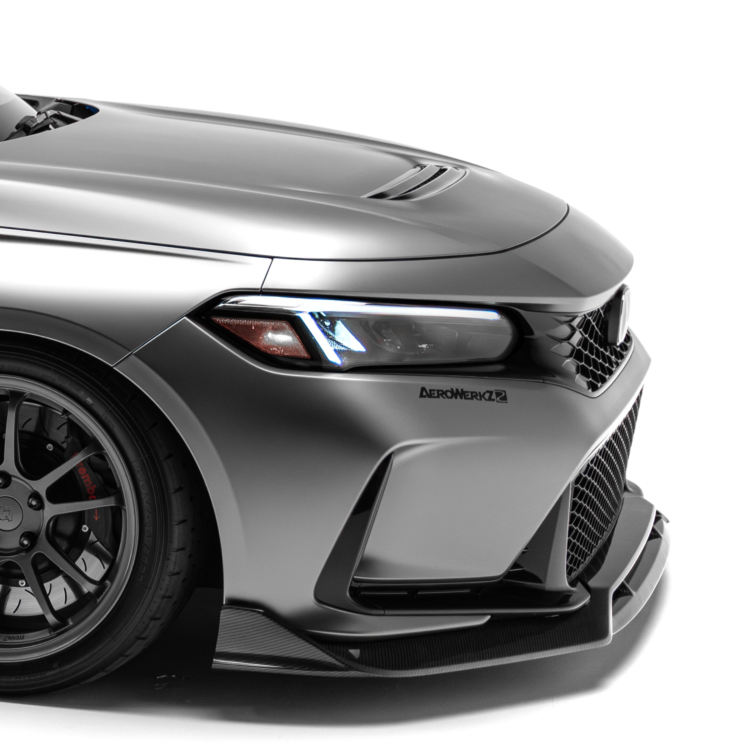 Honda Civic FL5 Type R Carbon Fiber Front Lip