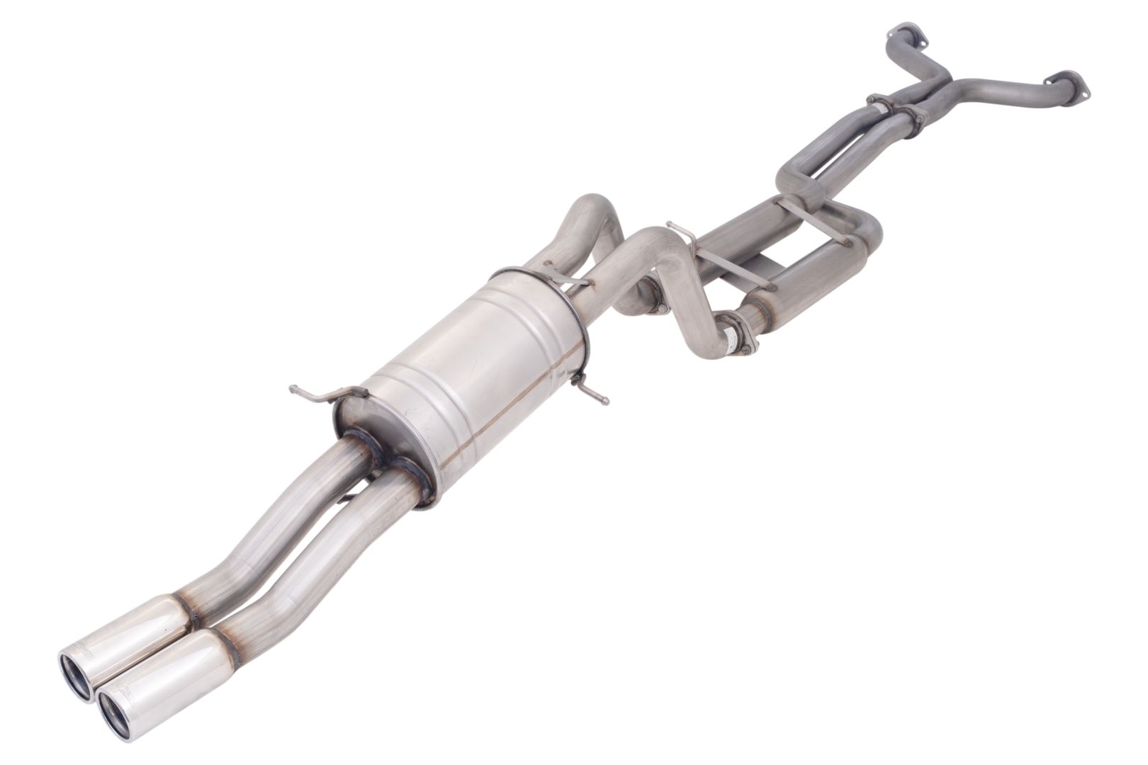 Ford Falcon BA BF Flacon V8 Ute Twin 2.5Inch Raw 409 Cat Back Exhaust System