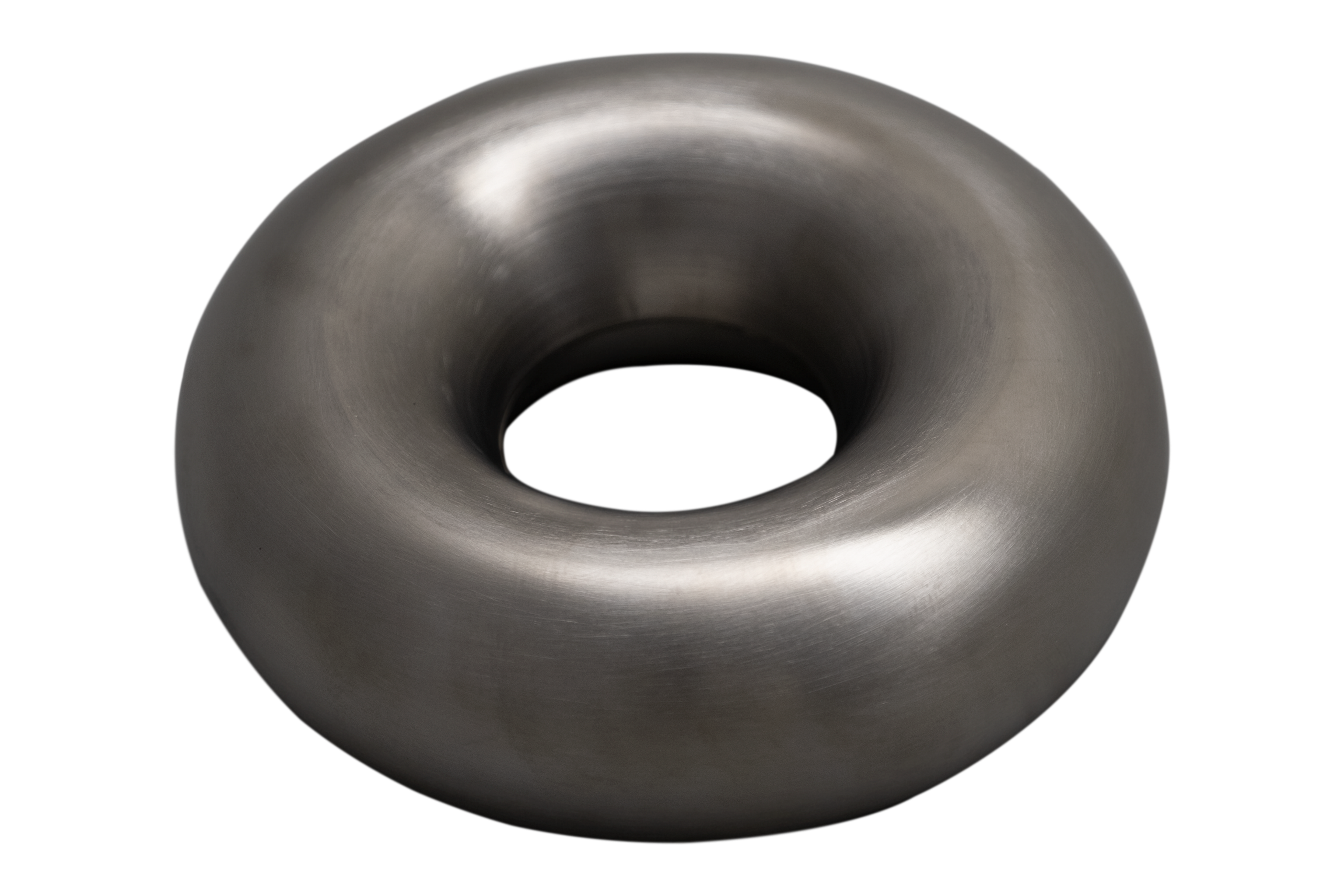 3.5" Brushed Stainless Steel Donut