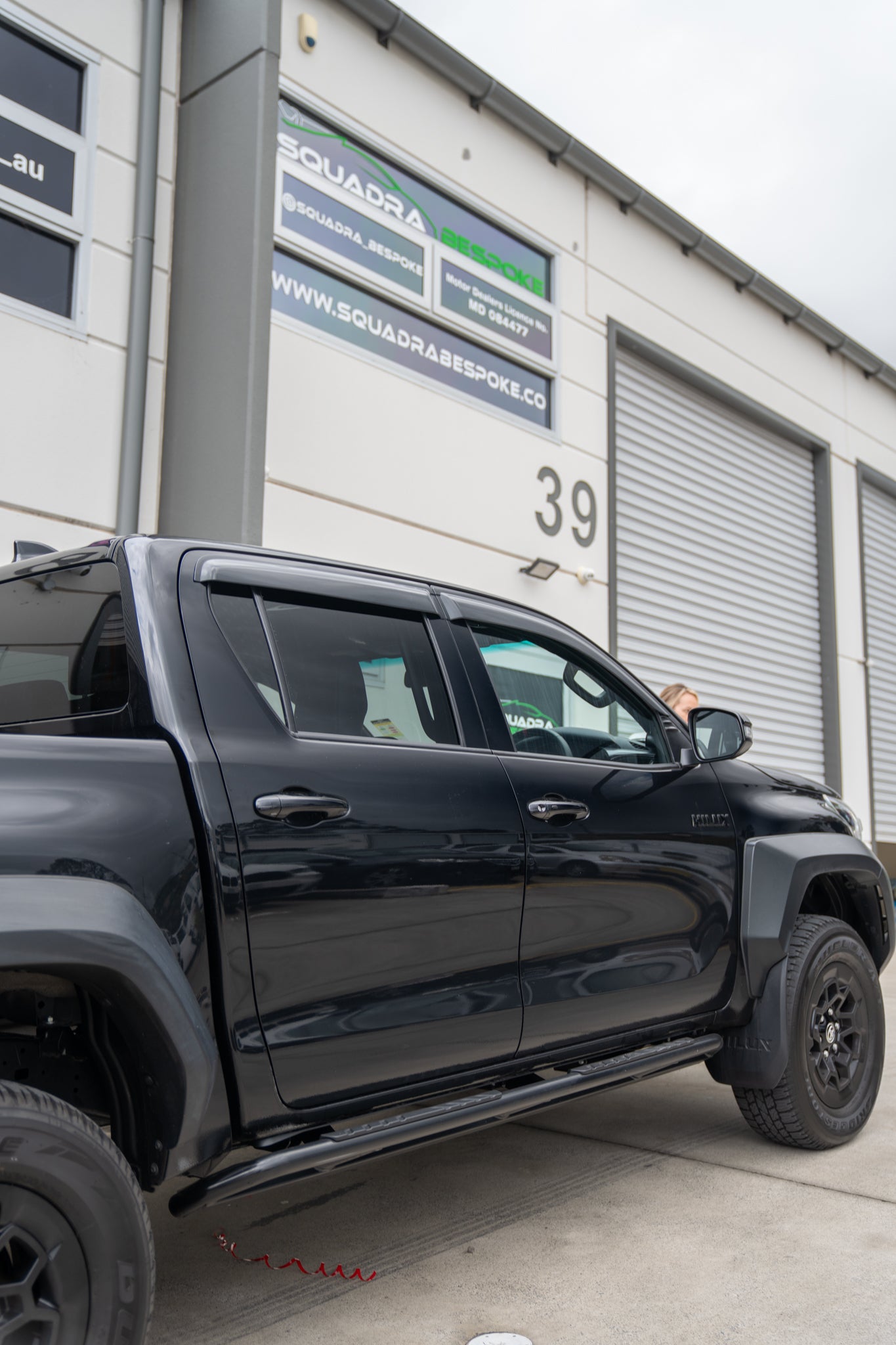 Weather Shield / Window Visor for TOYOTA HILUX REVO (Double cab) 2015+