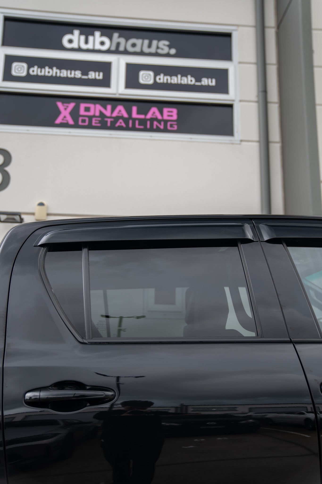 Weather Shield / Window Visor for TOYOTA HILUX REVO (Double cab) 2015+