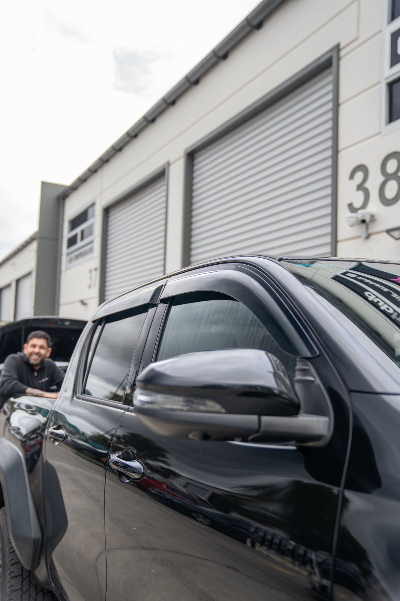 Weather Shield / Window Visor for TOYOTA HILUX REVO (Double cab) 2015+