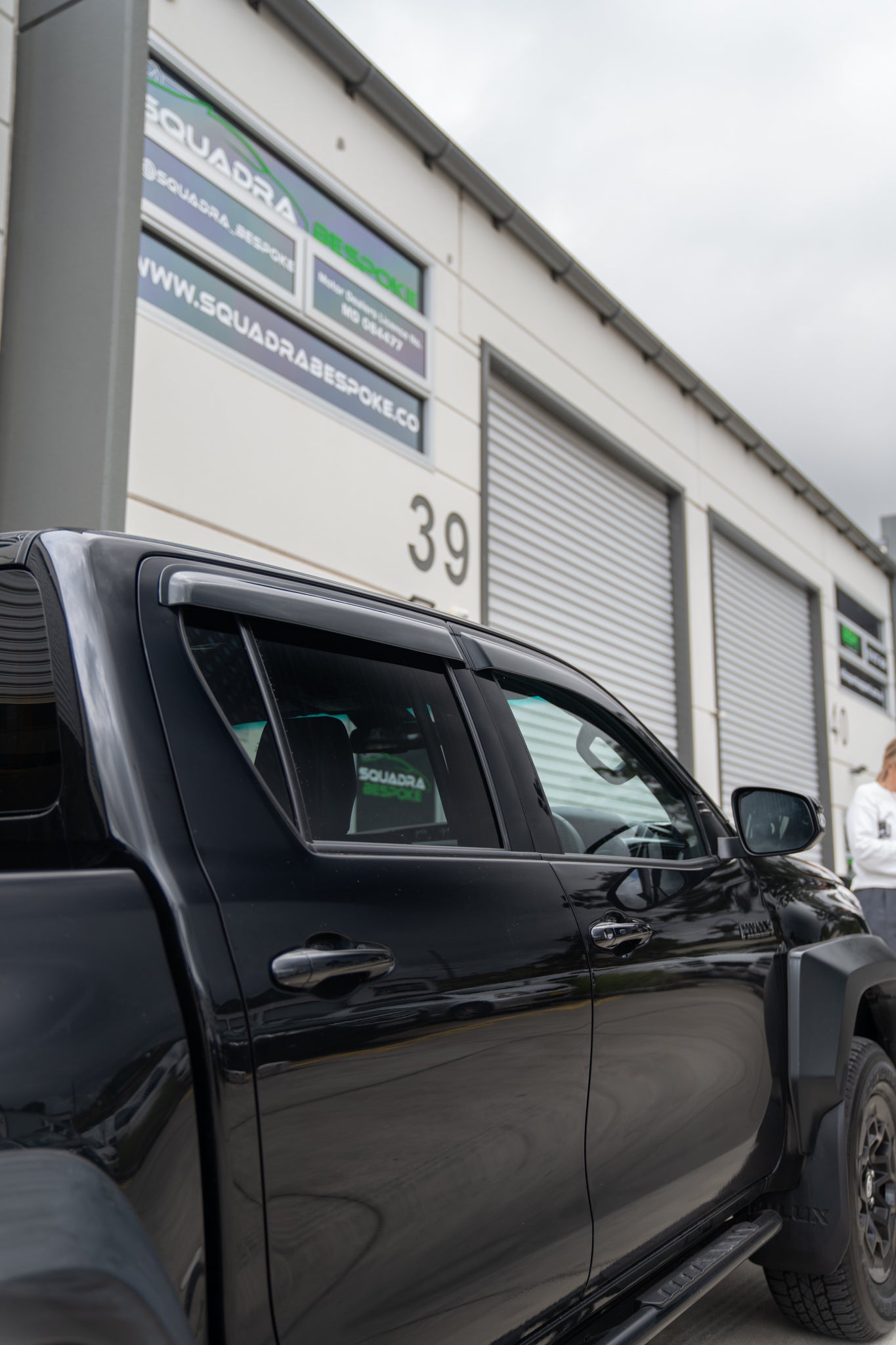 Weather Shield / Window Visor for TOYOTA HILUX REVO (Double cab) 2015+