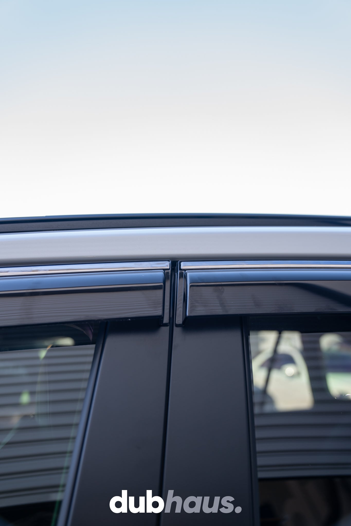 Weather Shield / Window Visor for TOYOTA RAV-4  2019+ (Stainless Trim)