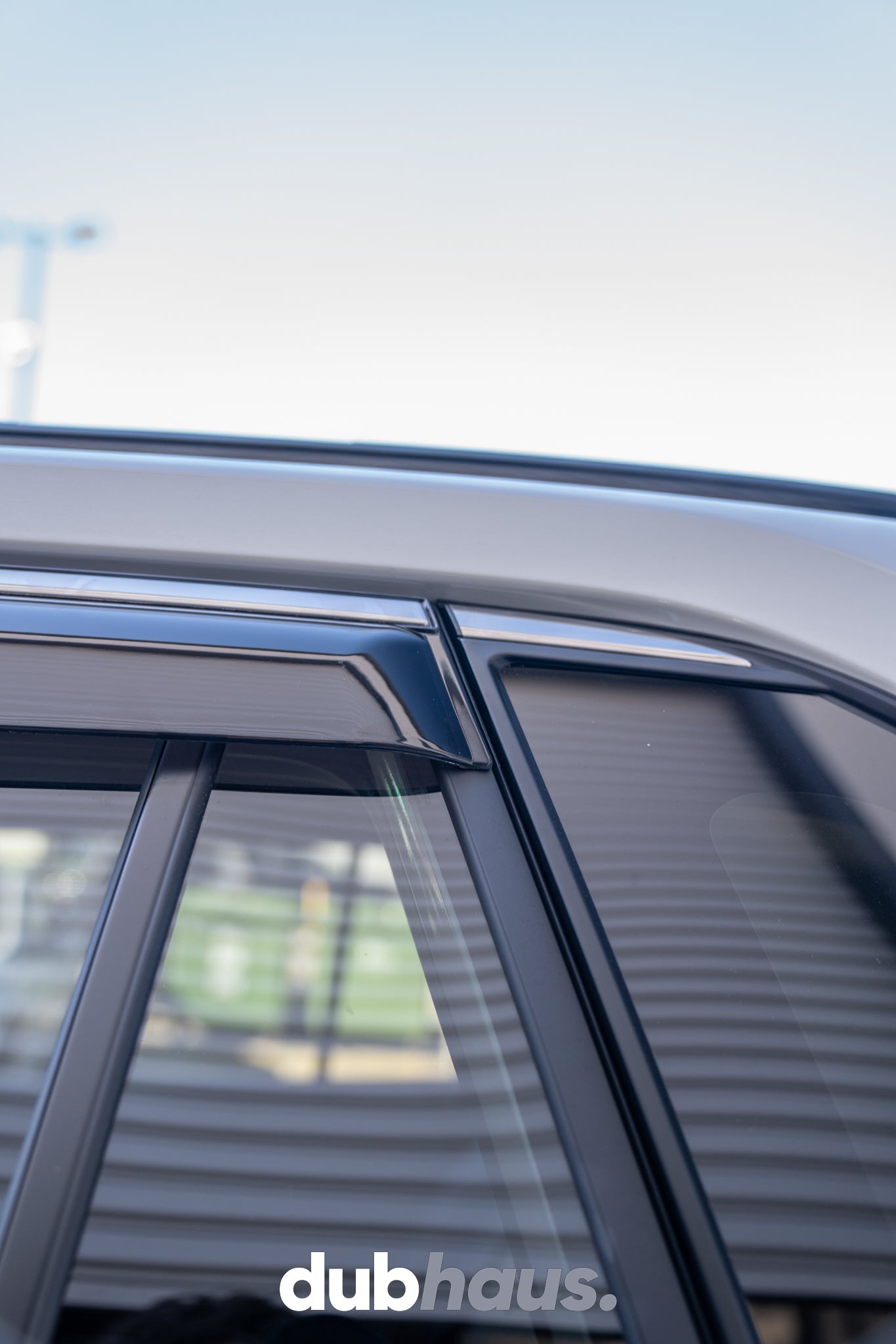 Weather Shield / Window Visor for TOYOTA RAV-4  2019+ (Stainless Trim)