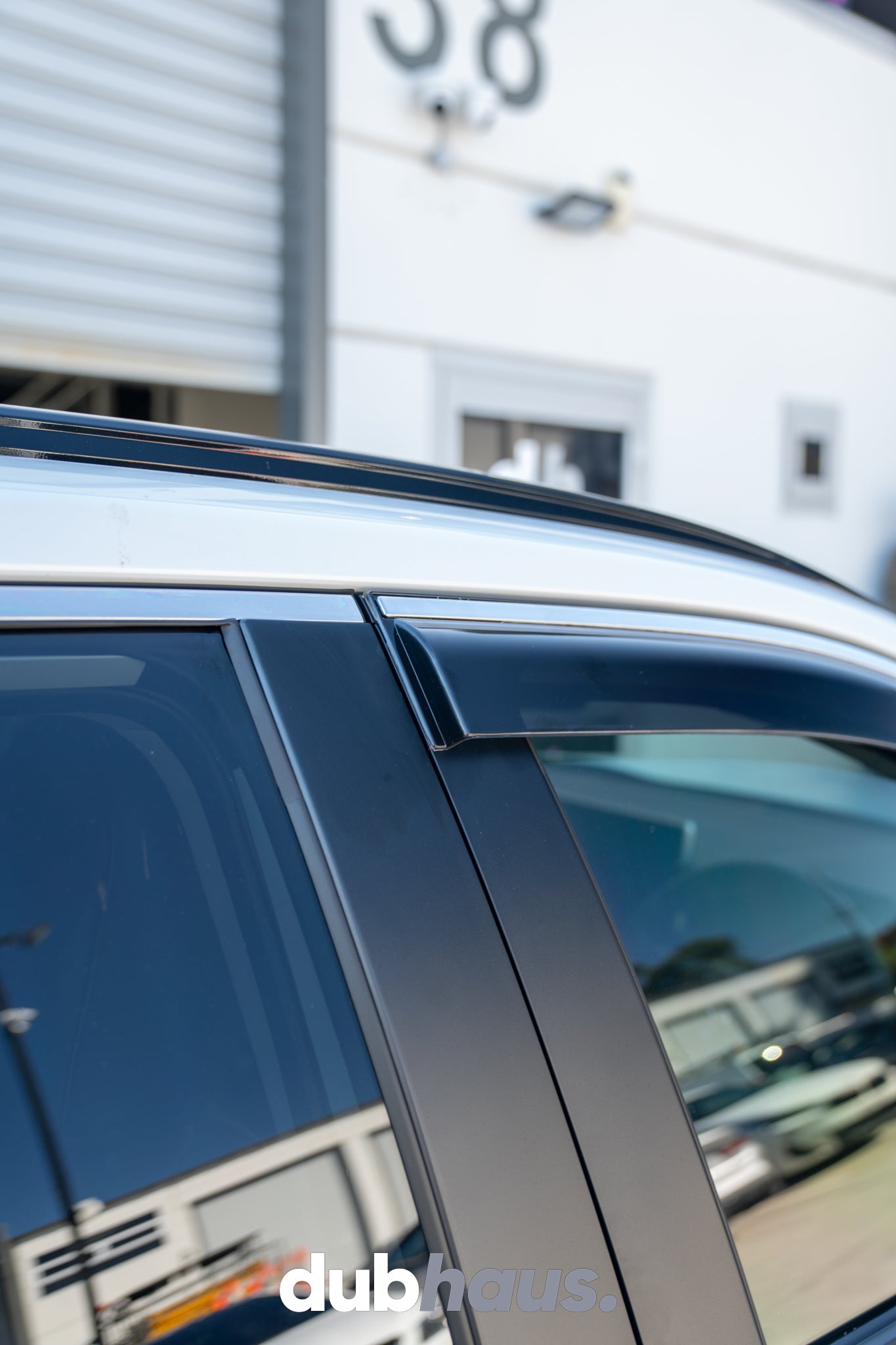 Weather Shield / Window Visor for TOYOTA RAV-4  2019+ (Stainless Trim)