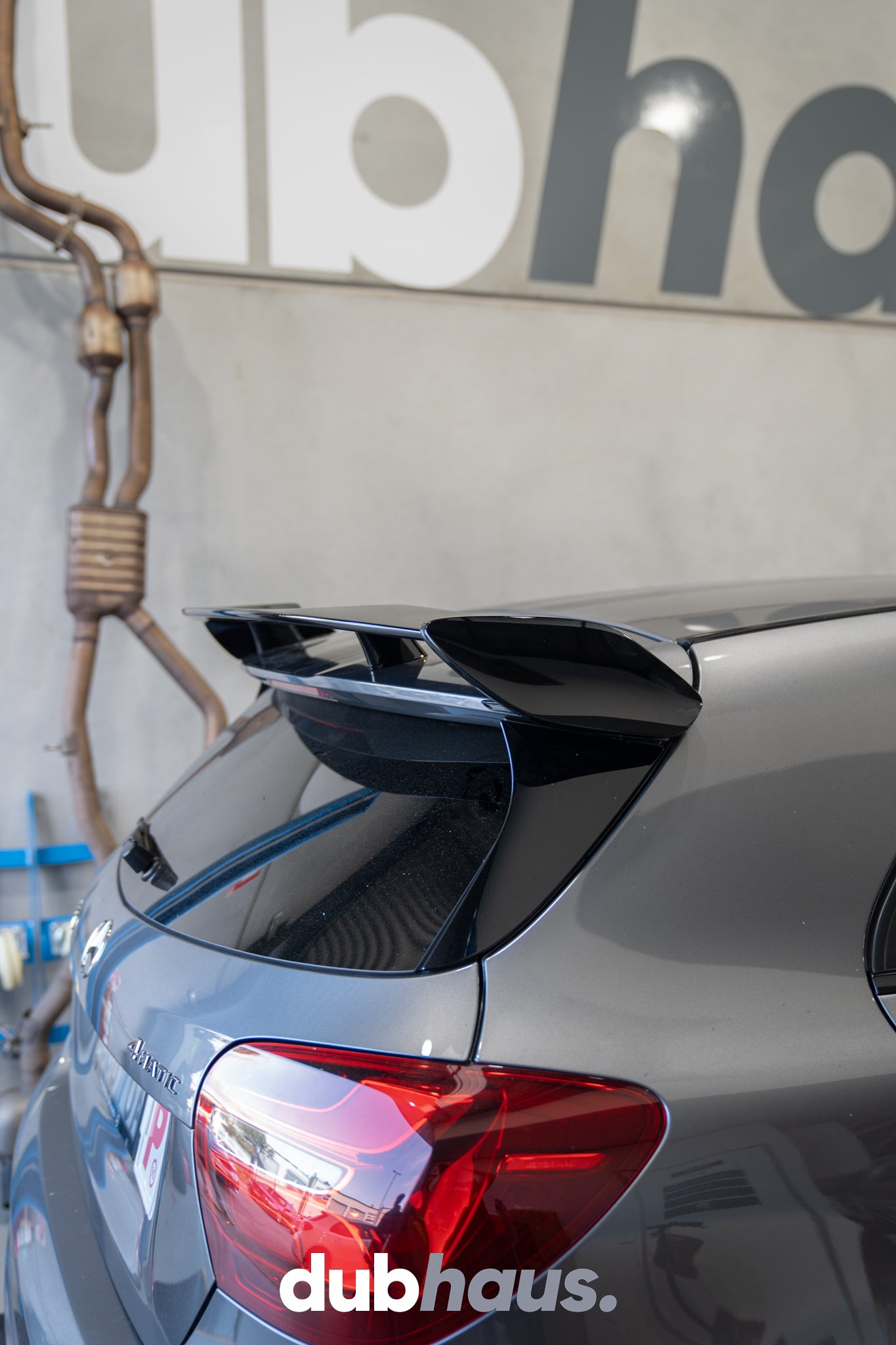 Mercedes Benz A Class W176 AMG Style ABS Spoiler (Gloss Black)