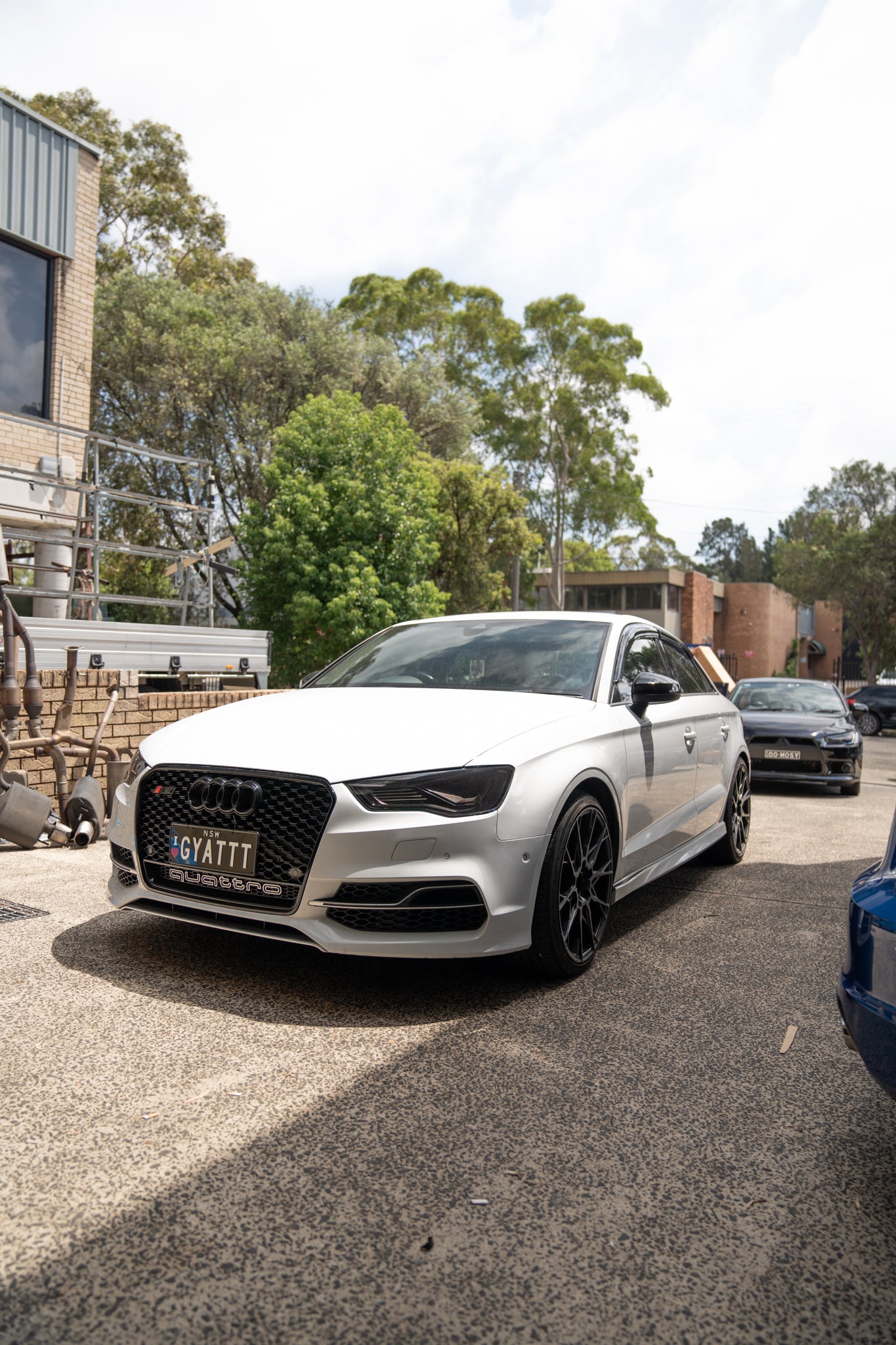 Weather Shield / Window Visor for 2015-2020 Audi A3, S3 & RS3 Sedan (Set)