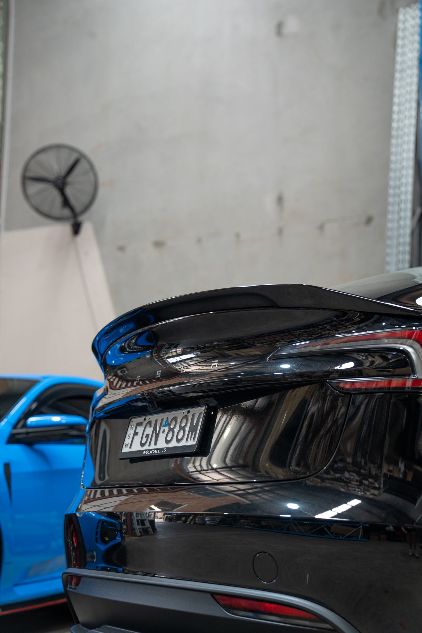 Tesla Model 3 Highland Hausmade Style ABS Spoiler (Gloss Black)