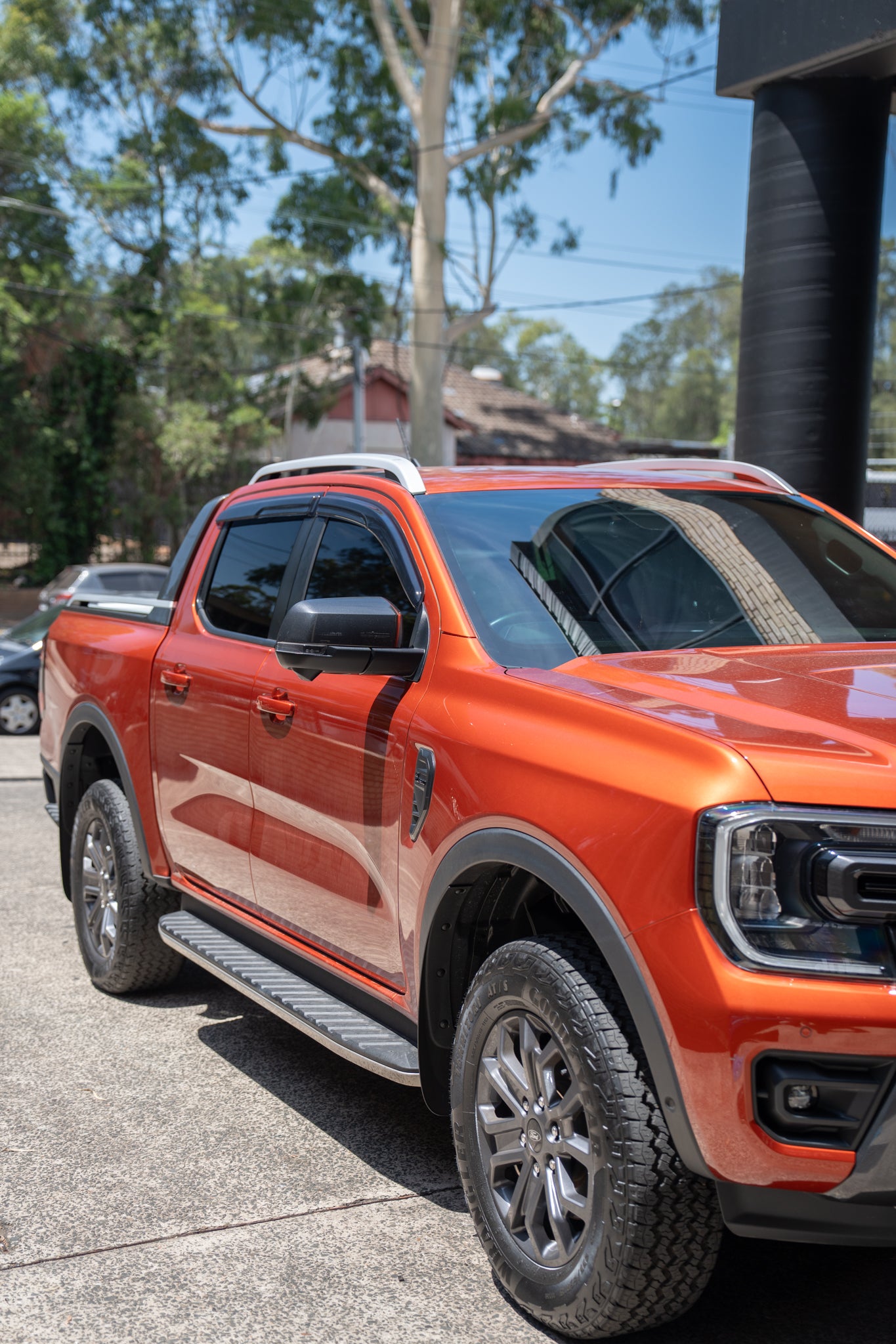 Weather Shield / Window Visor for FORD RANGER T6 T7 T8 (double cab) 2012 - 2021