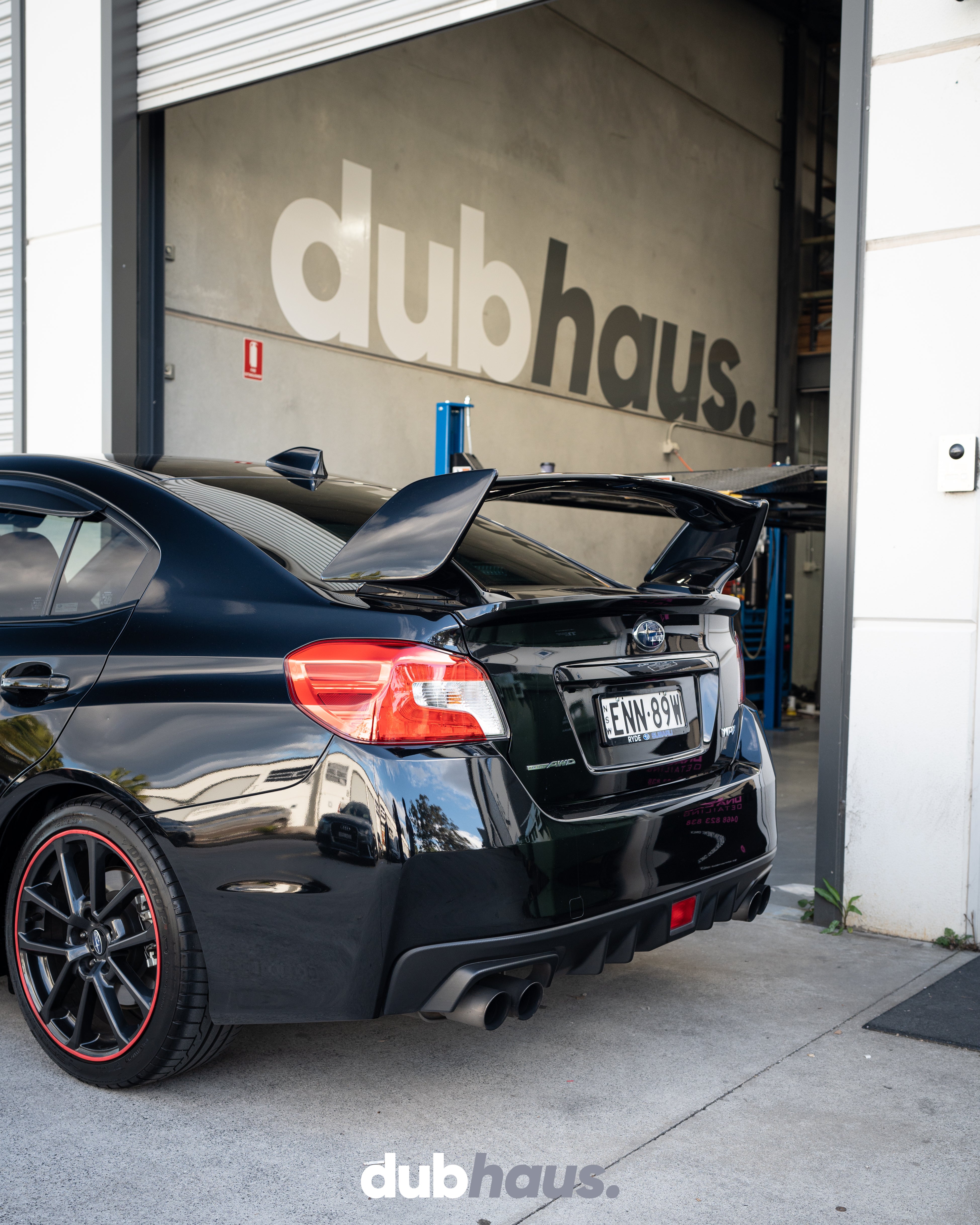Subaru WRX STI Style Trunk Spoiler for 2015-2021 VA