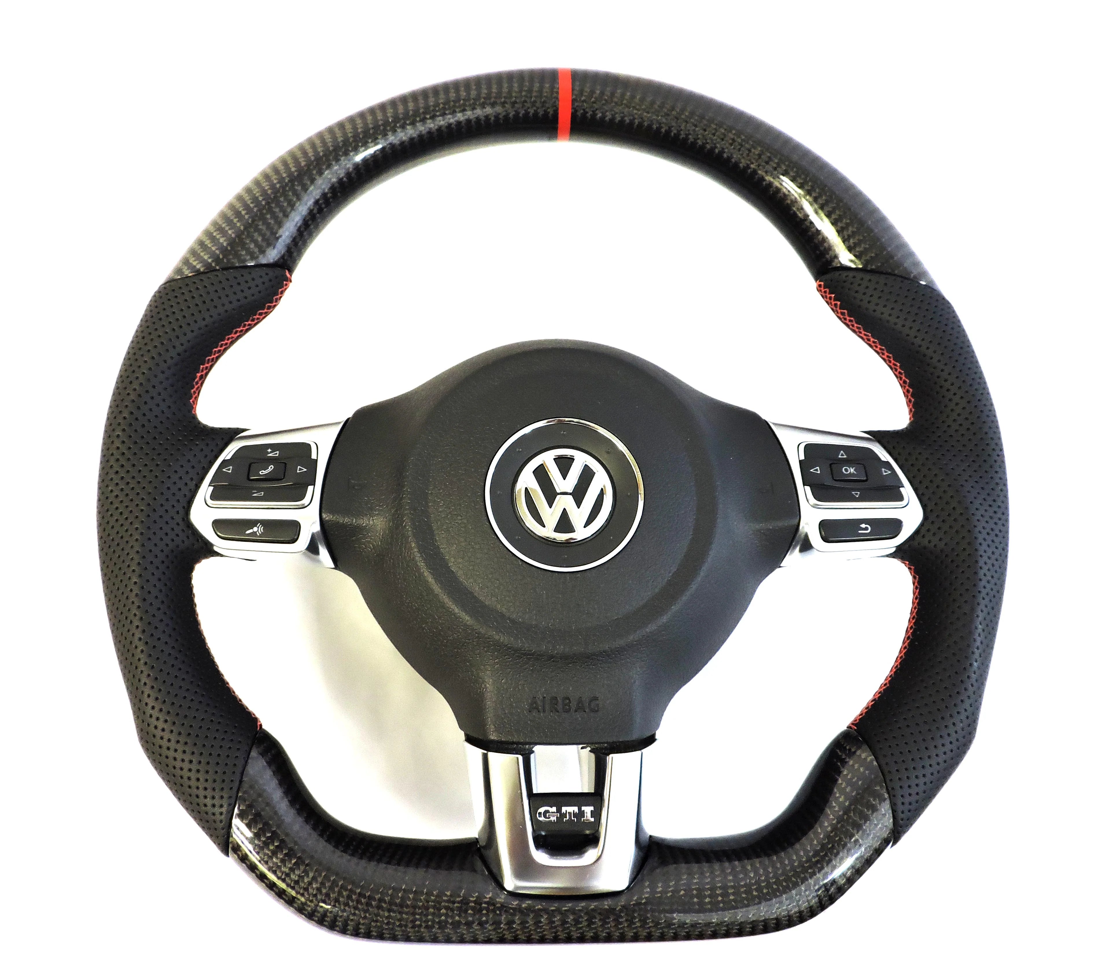VW Golf MK6 TSI/GTI/R Carbon Steering Wheel