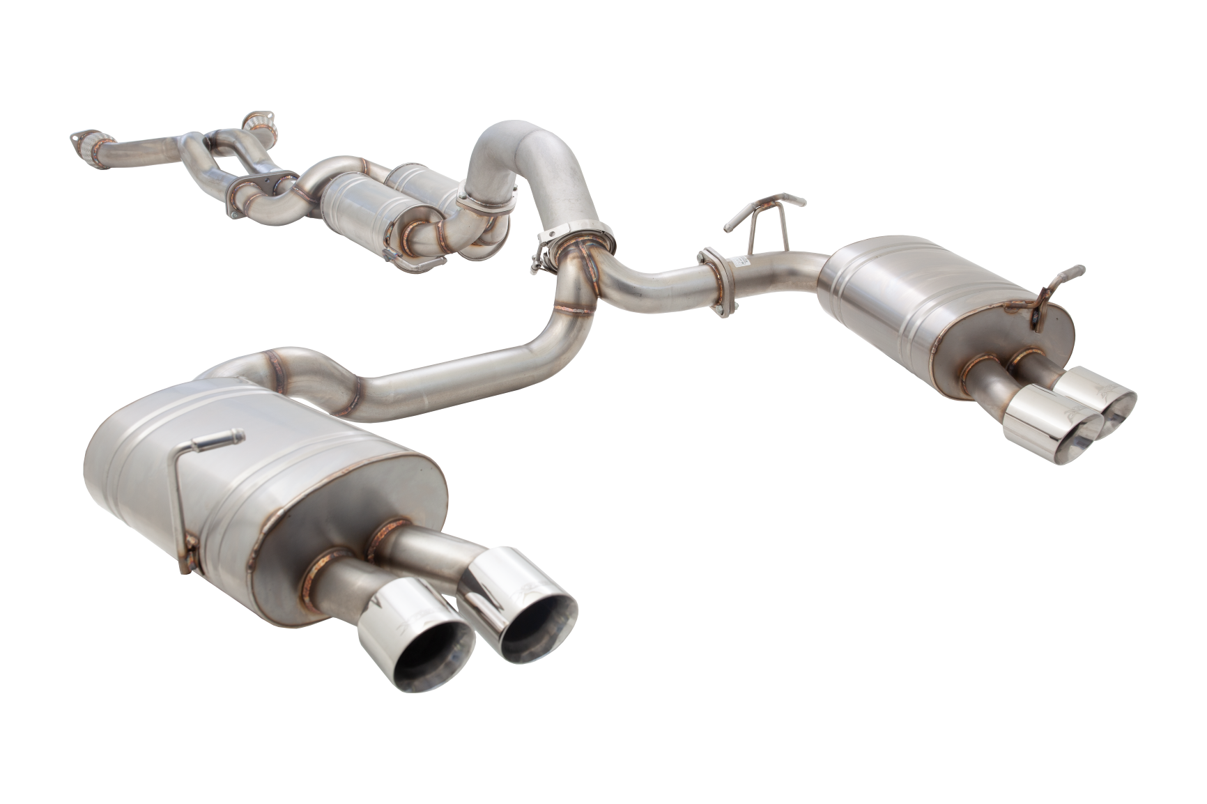 Ford FG V8 Supercharged 201 Stainless Steel Cat Back System