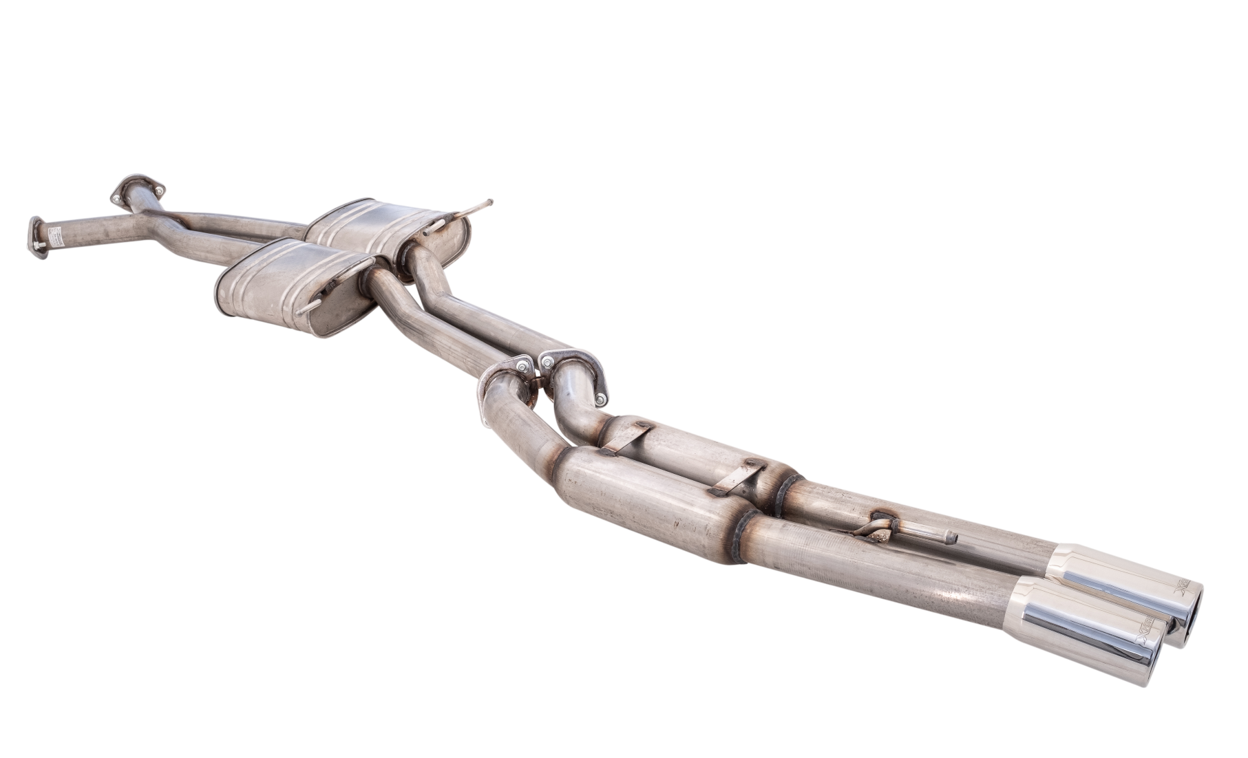 Holden V8 Sedan VT-VZ 5.7L Twin 2.5Inch Cat Back Exhaust with Hot Dog Rear