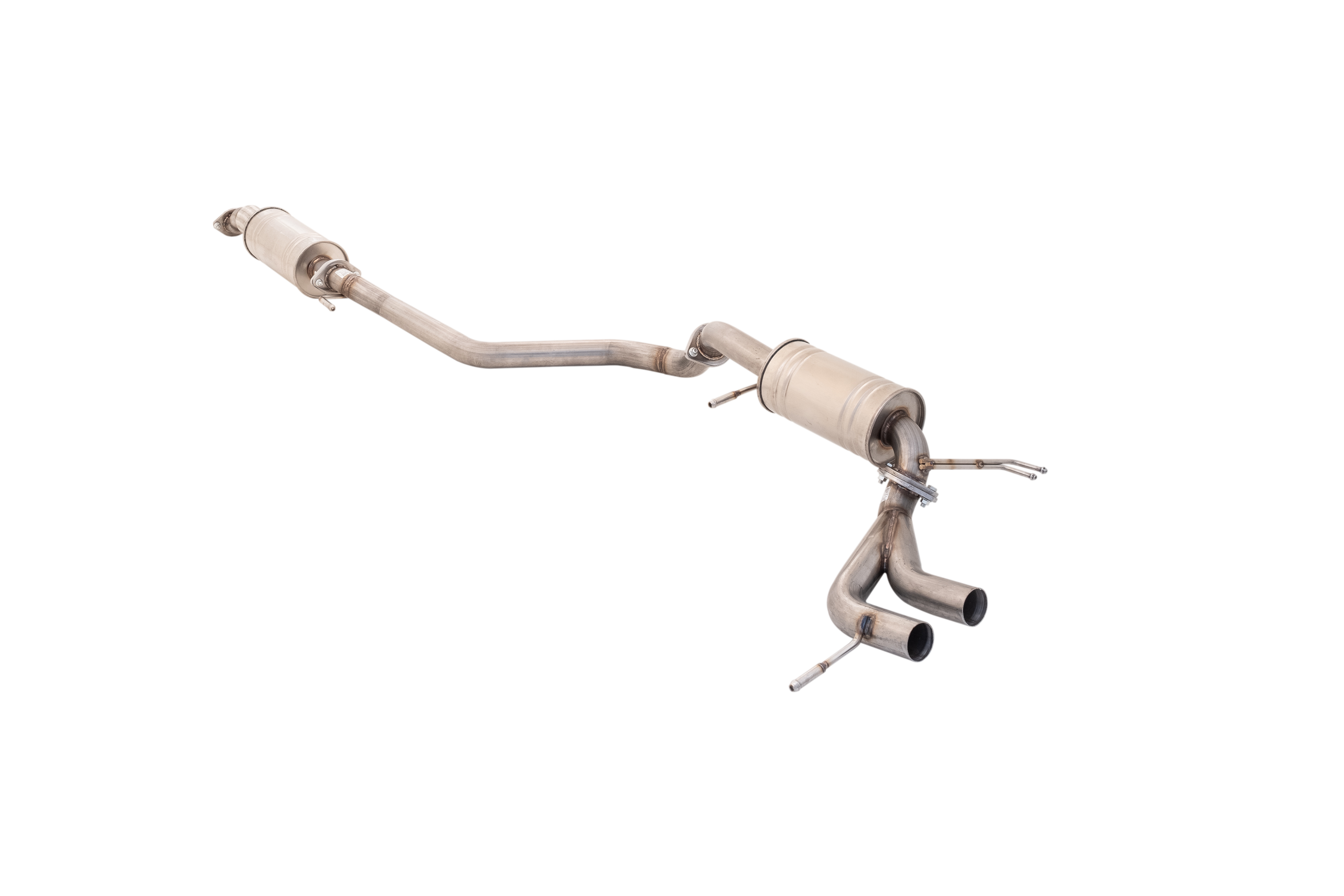 Hyundai Veloster SR Raw 409 2.5" Cat Back Exhaust