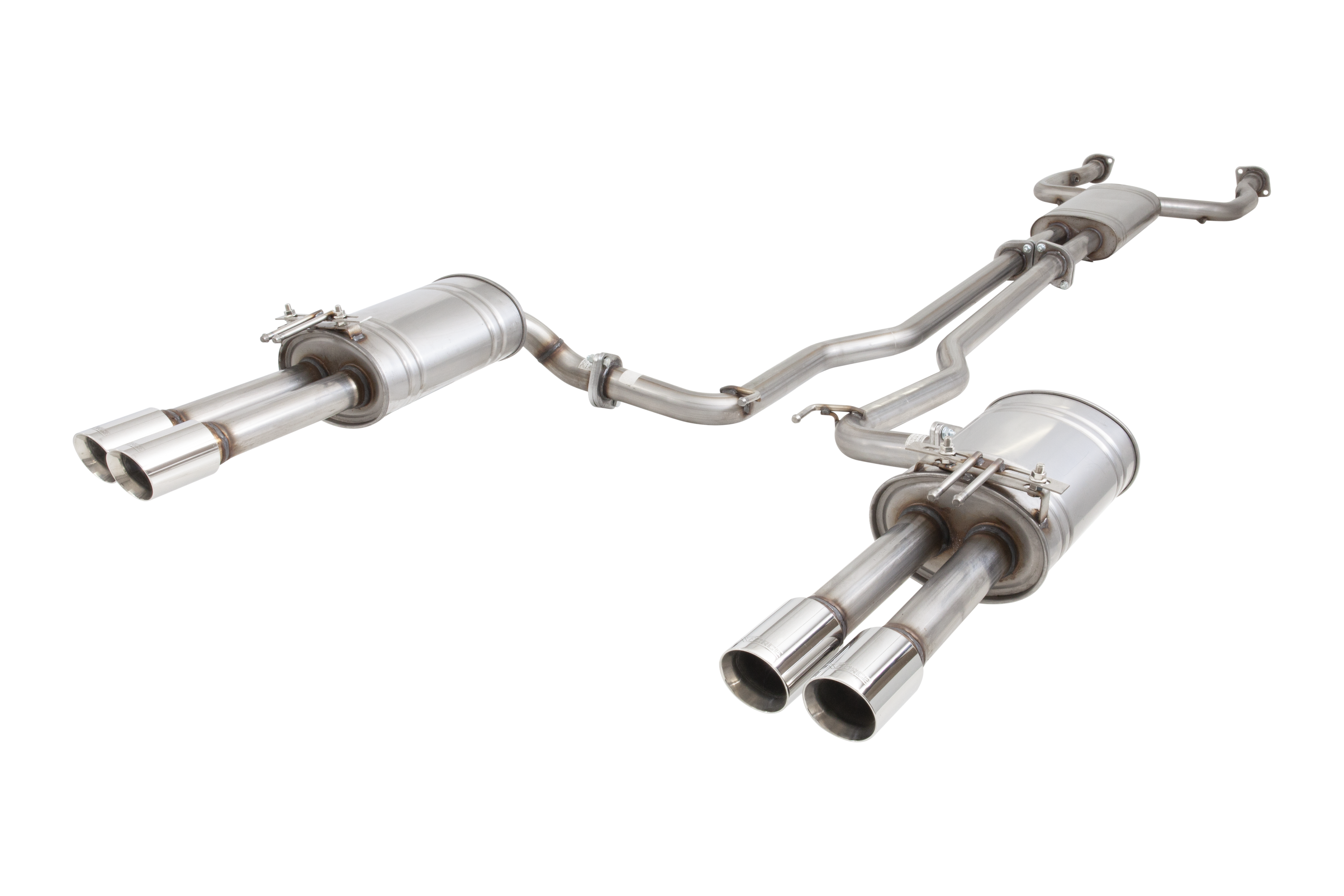 Holden VE VF SV6 Ute Raw 409 Twin 2.25Inch Cat Back System